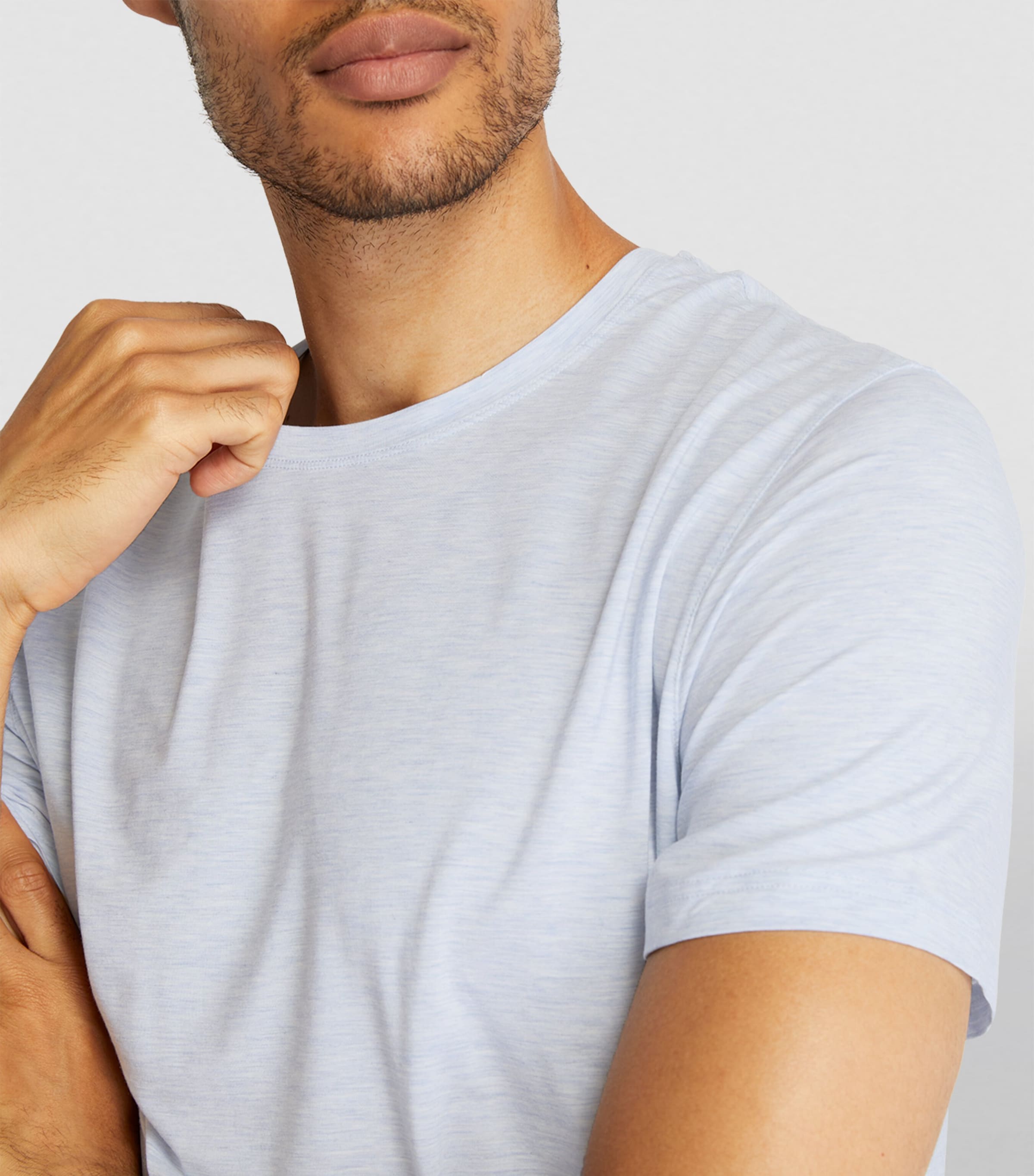 Modal Micro T-Shirt BLUE Image 6