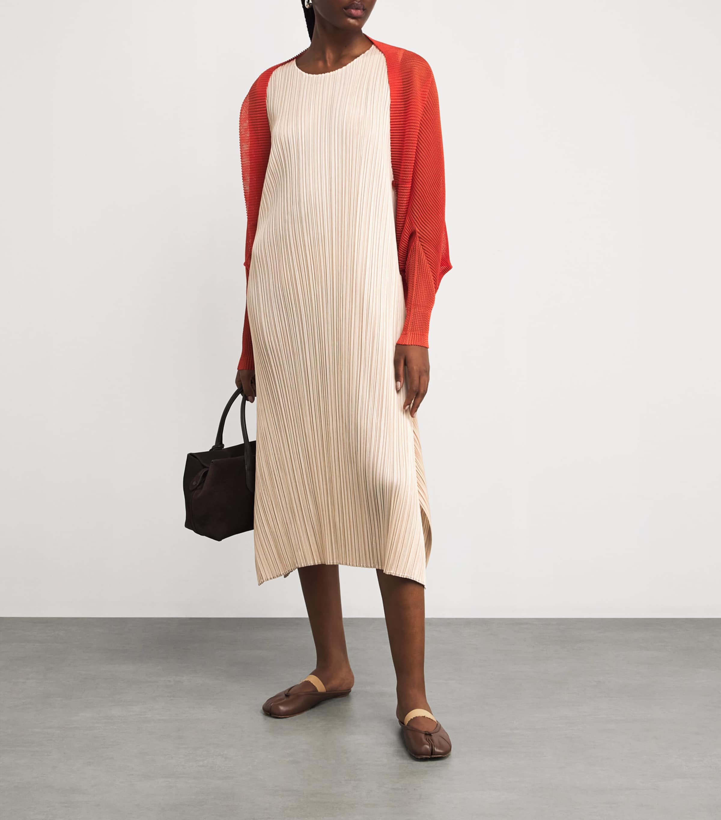 Monthly Colors July Midi Dress LIGHT BEIGE Image 2