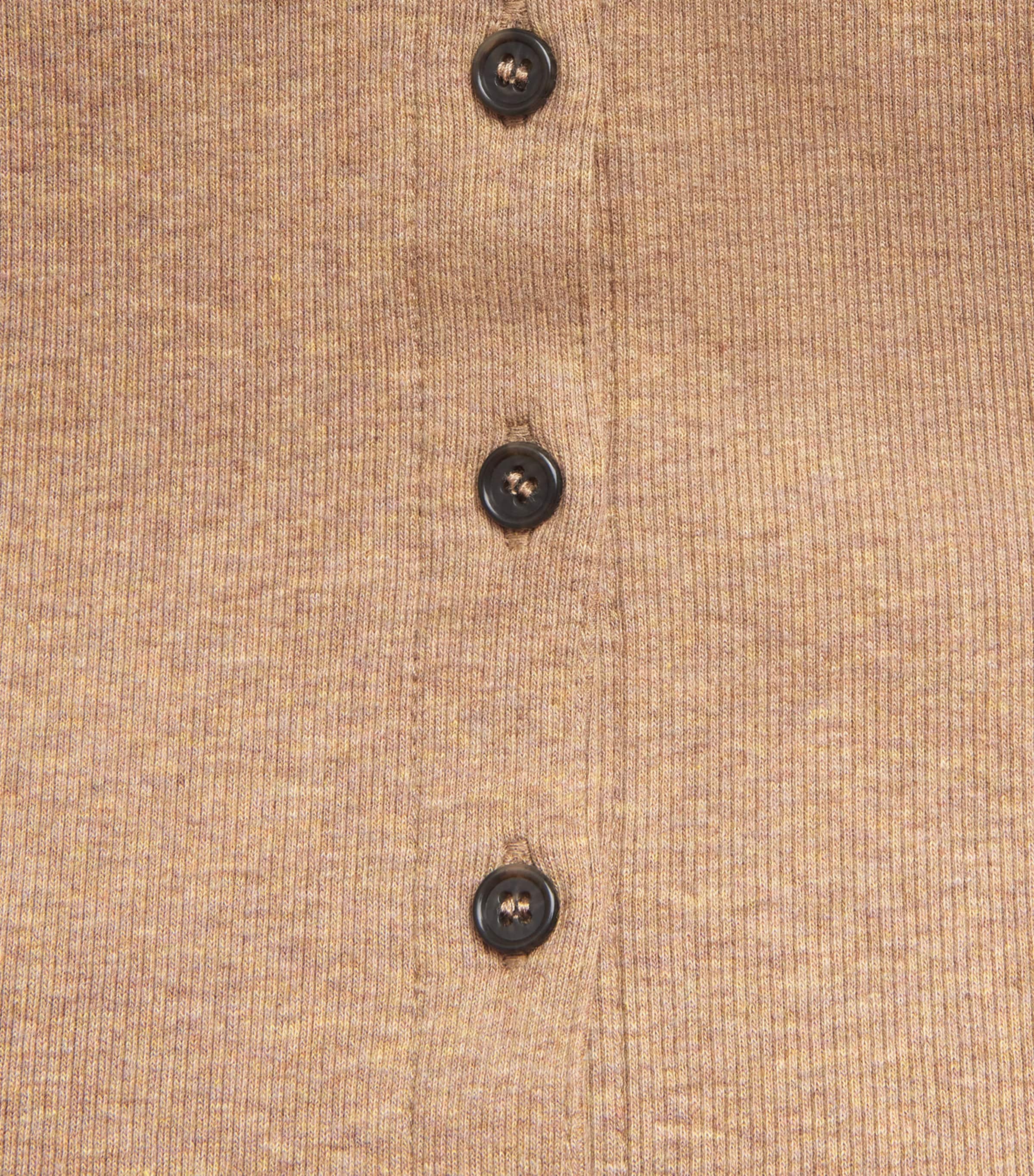 Organic Cotton-Blend Ultimate Shirt CAMEL MELANGE Image 5