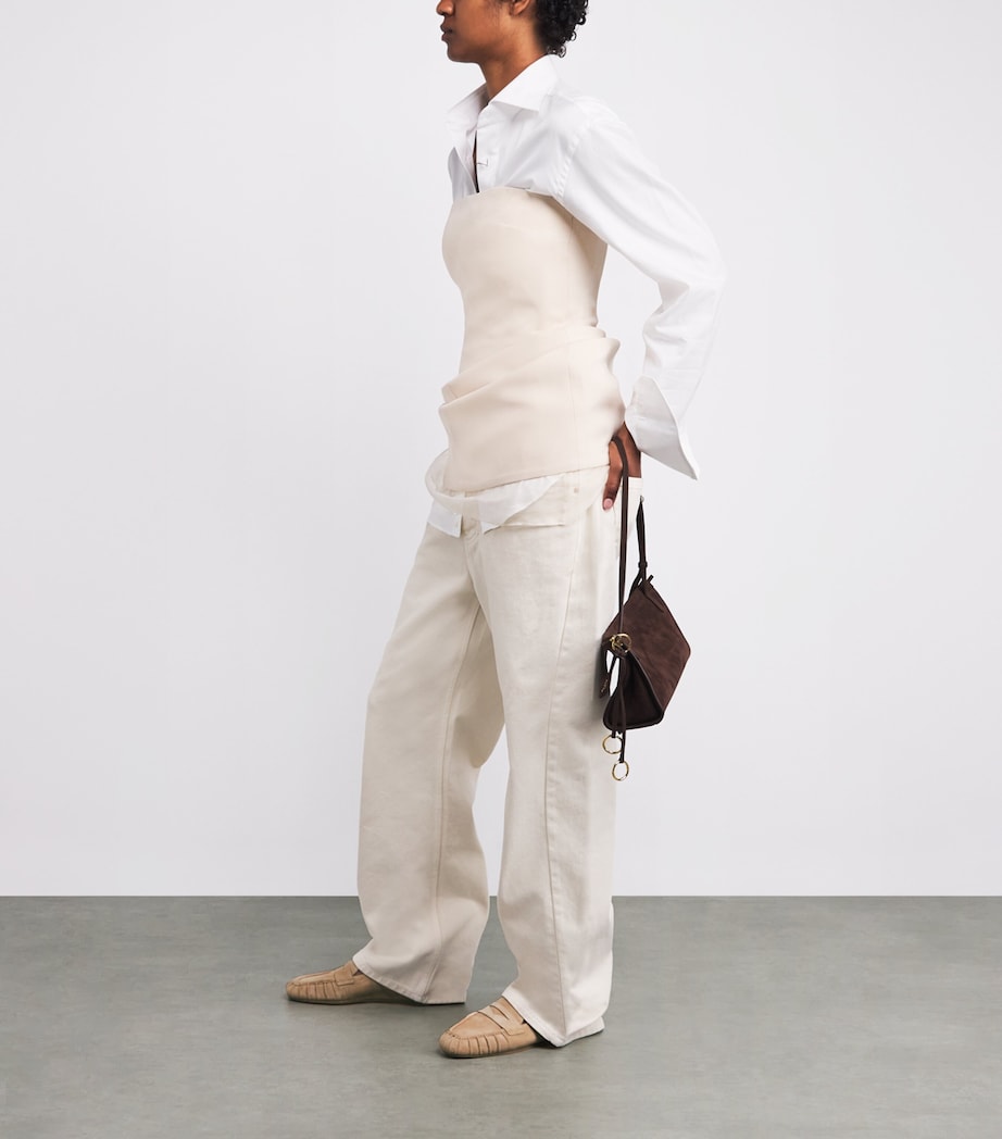 Suede Brooks Loafers BEIGE Image 5