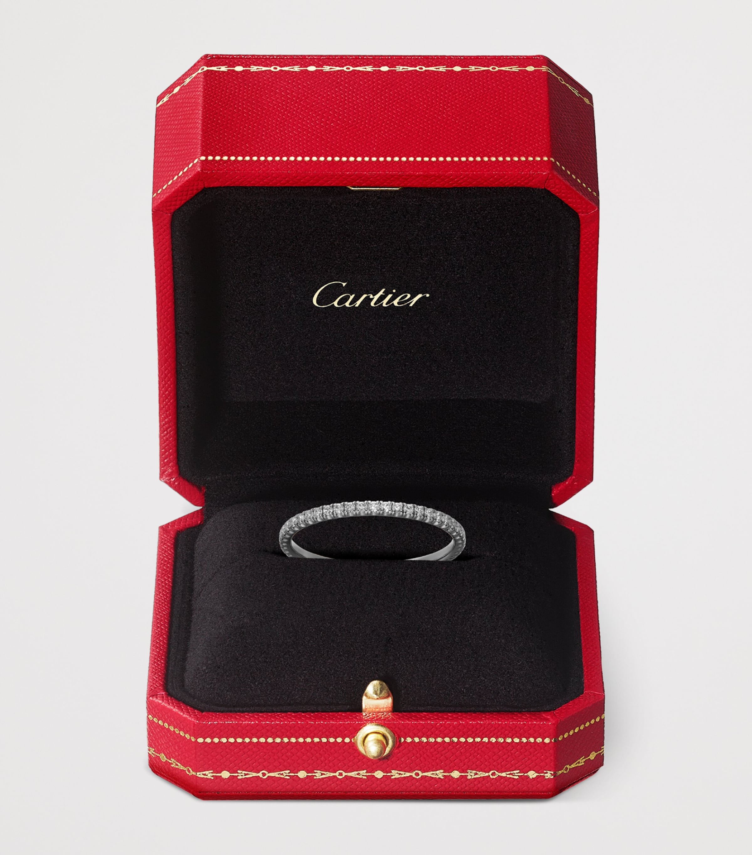 Cartier White Gold and Diamond Étincelle de Cartier Wedding Band White Gold Image 3