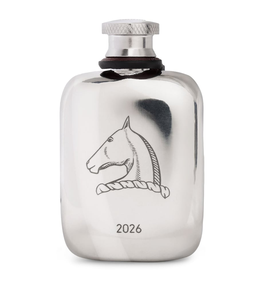 Dunhill Engraved Horse Mini Flask (45ml) Image 1