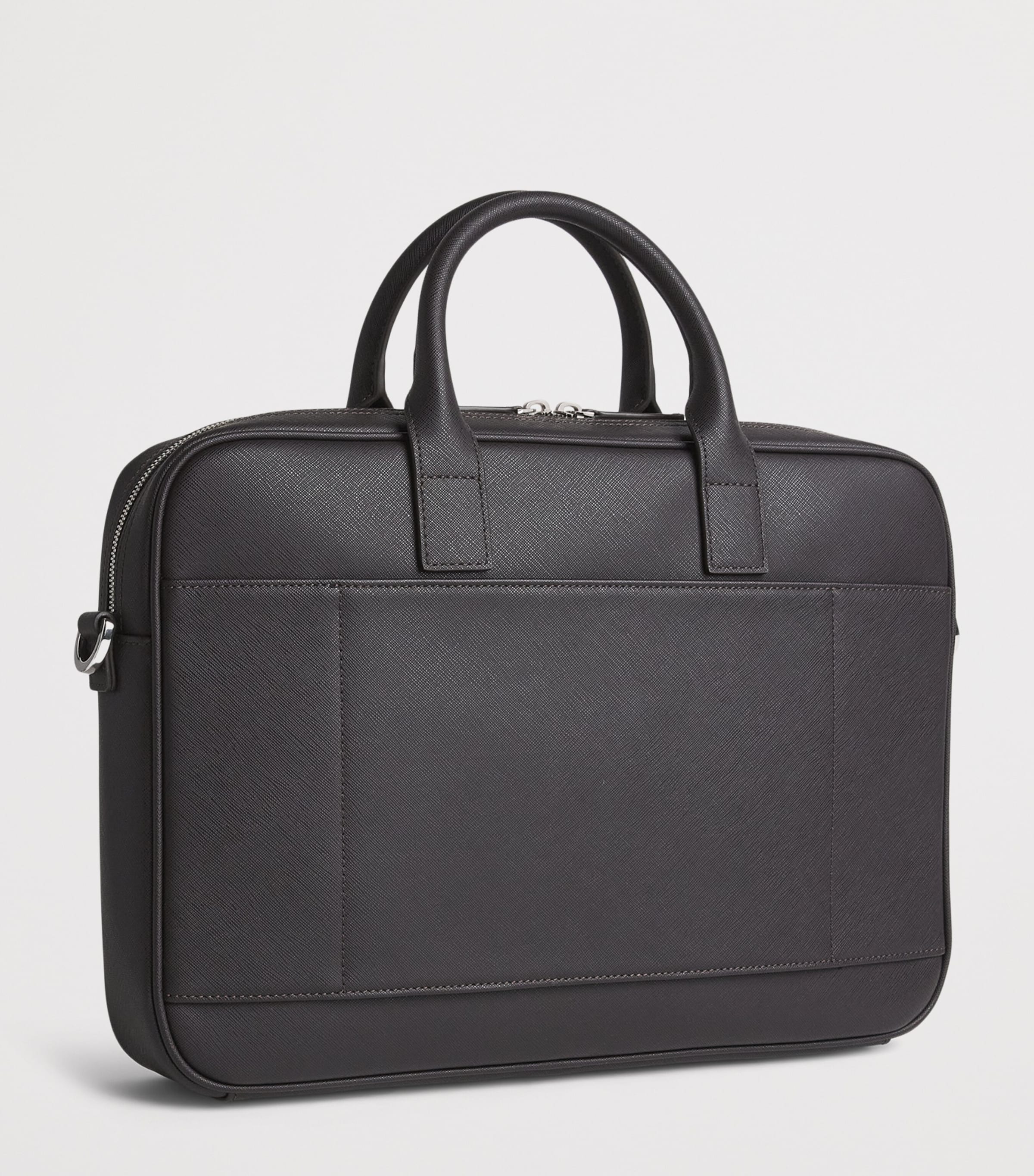 Emporio Armani Saffiano Leather Briefcase Image 3
