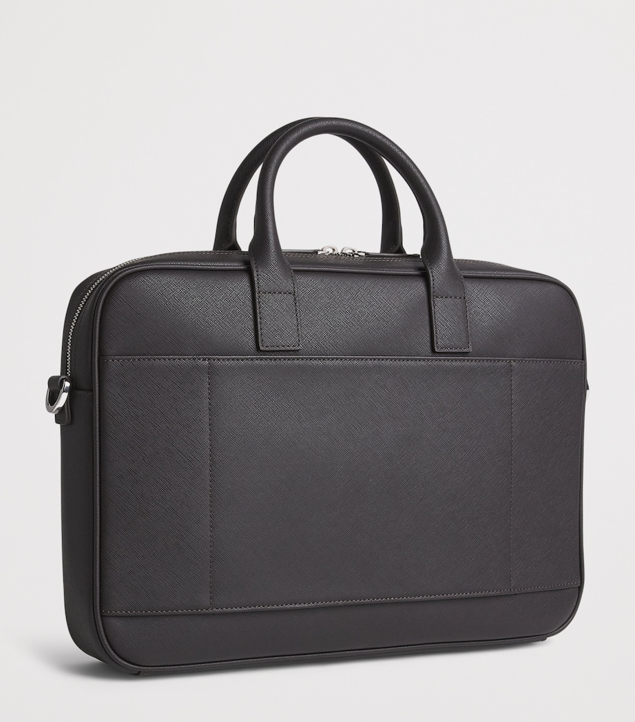 Emporio Armani Saffiano Leather Briefcase Image 3