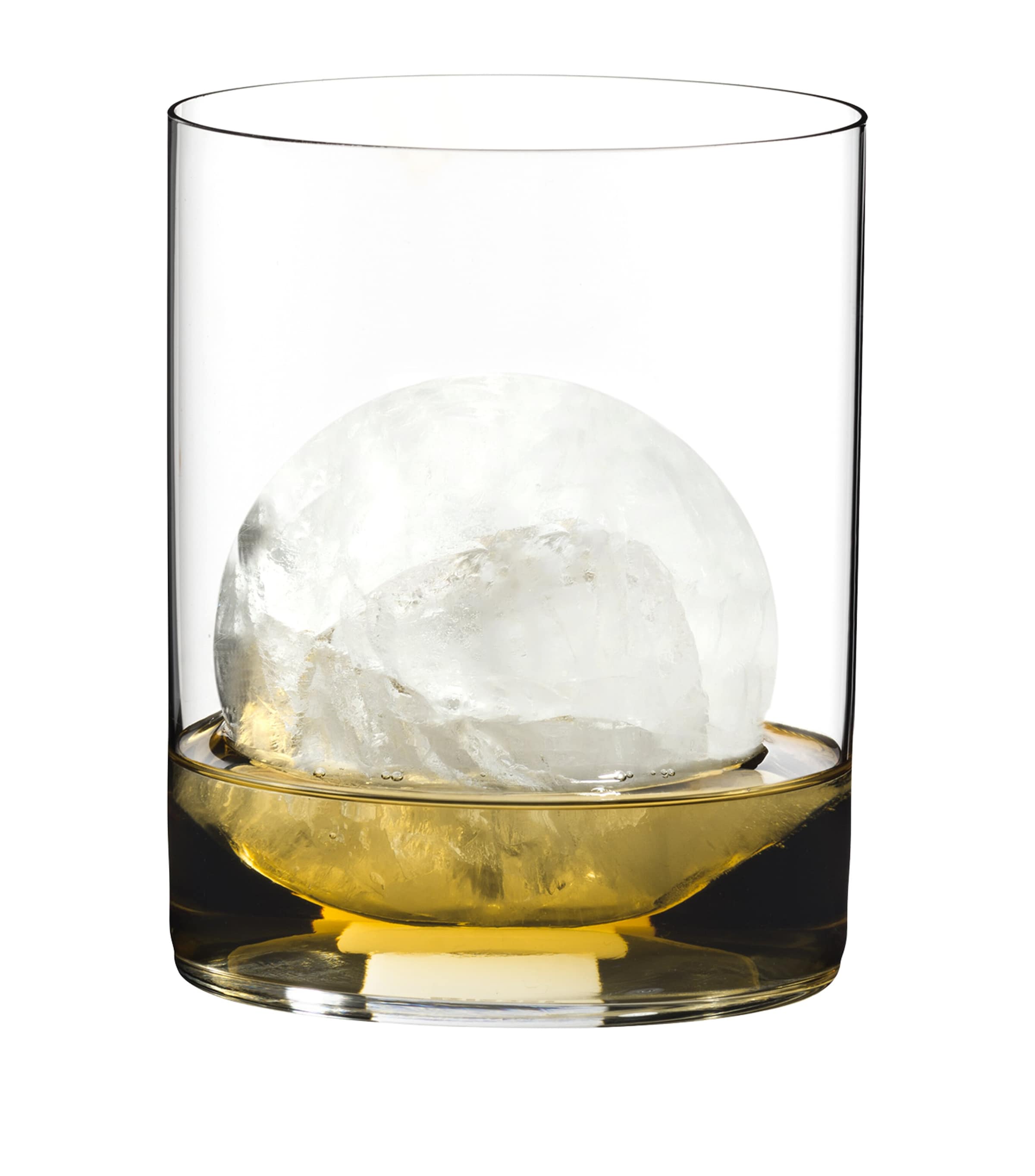 Set of 2 Crystal Veloce Water Glasses (430ml) CLEAR Image 2