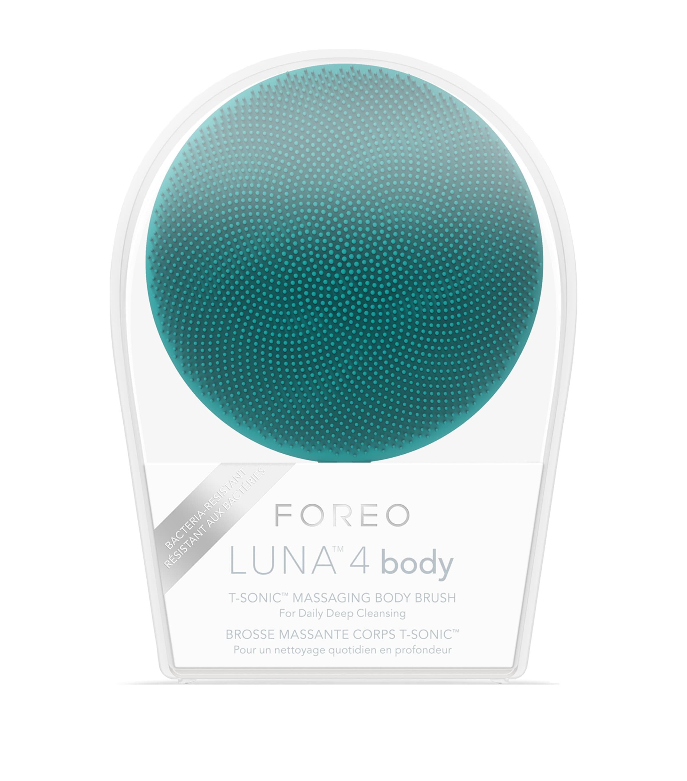 Foreo Luna 4 Body Cleansing Tool Evergreen Image 3