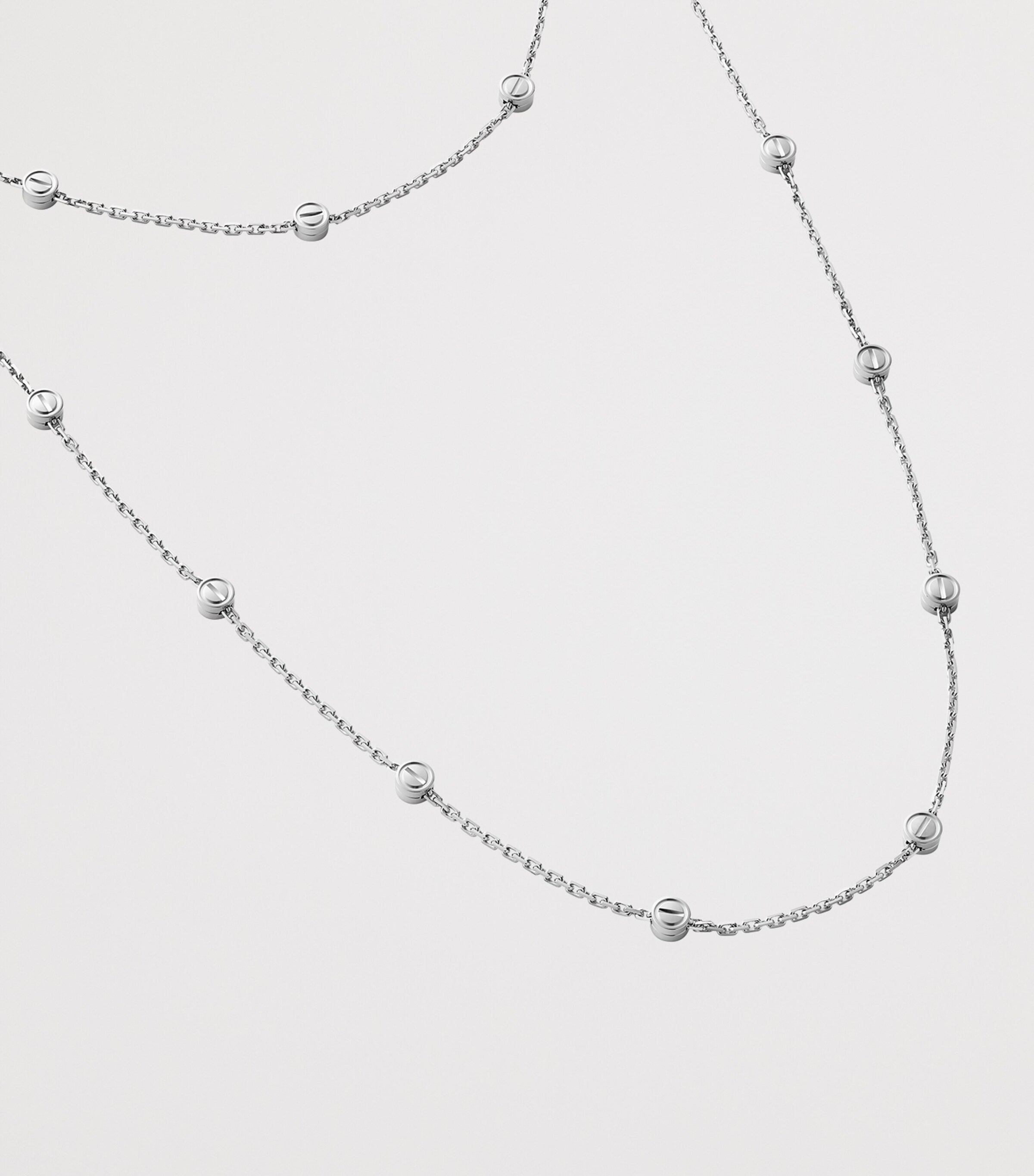 Cartier White Gold LOVE Multi-Wear Necklace White Gold Image 5