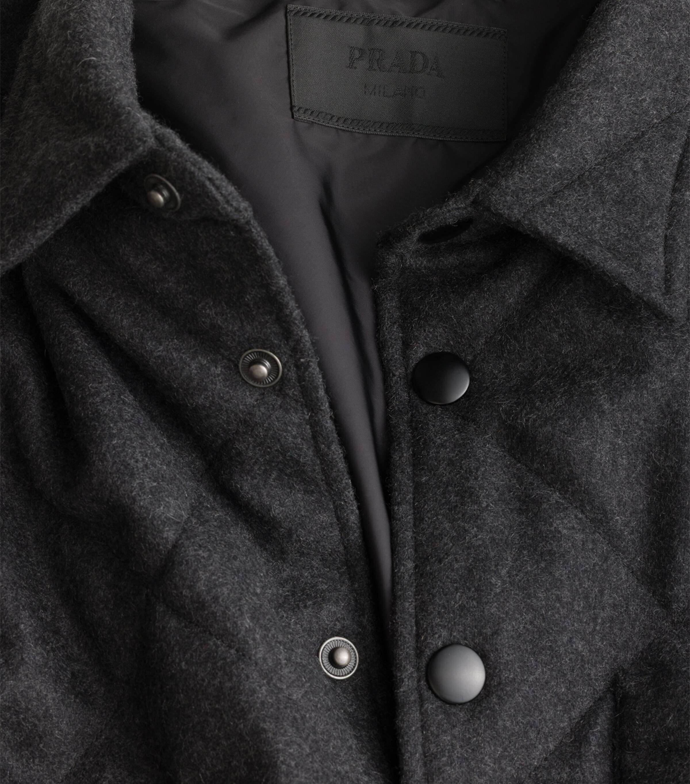 Cashmere Padded Overshirt F0308 Image 6