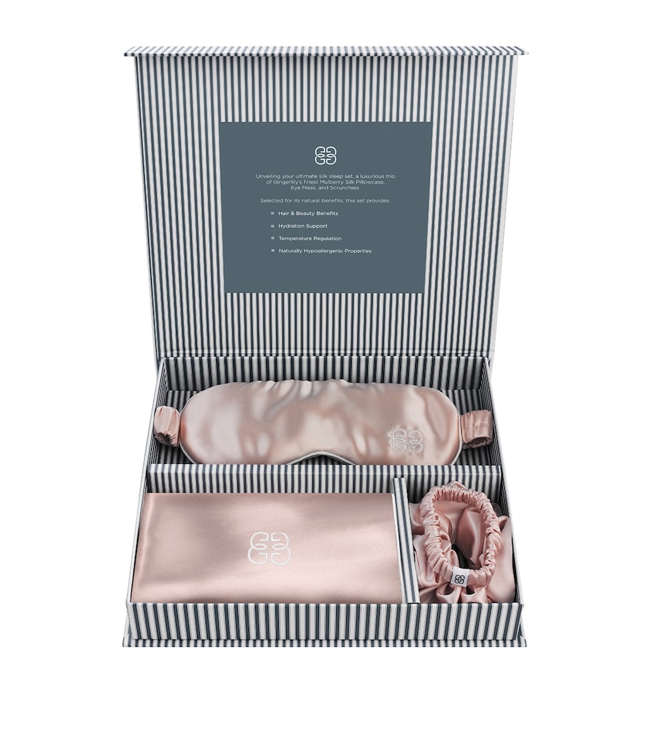 Gingerlily Ultimate Silk Sleep Set Rose Smoke Image 1