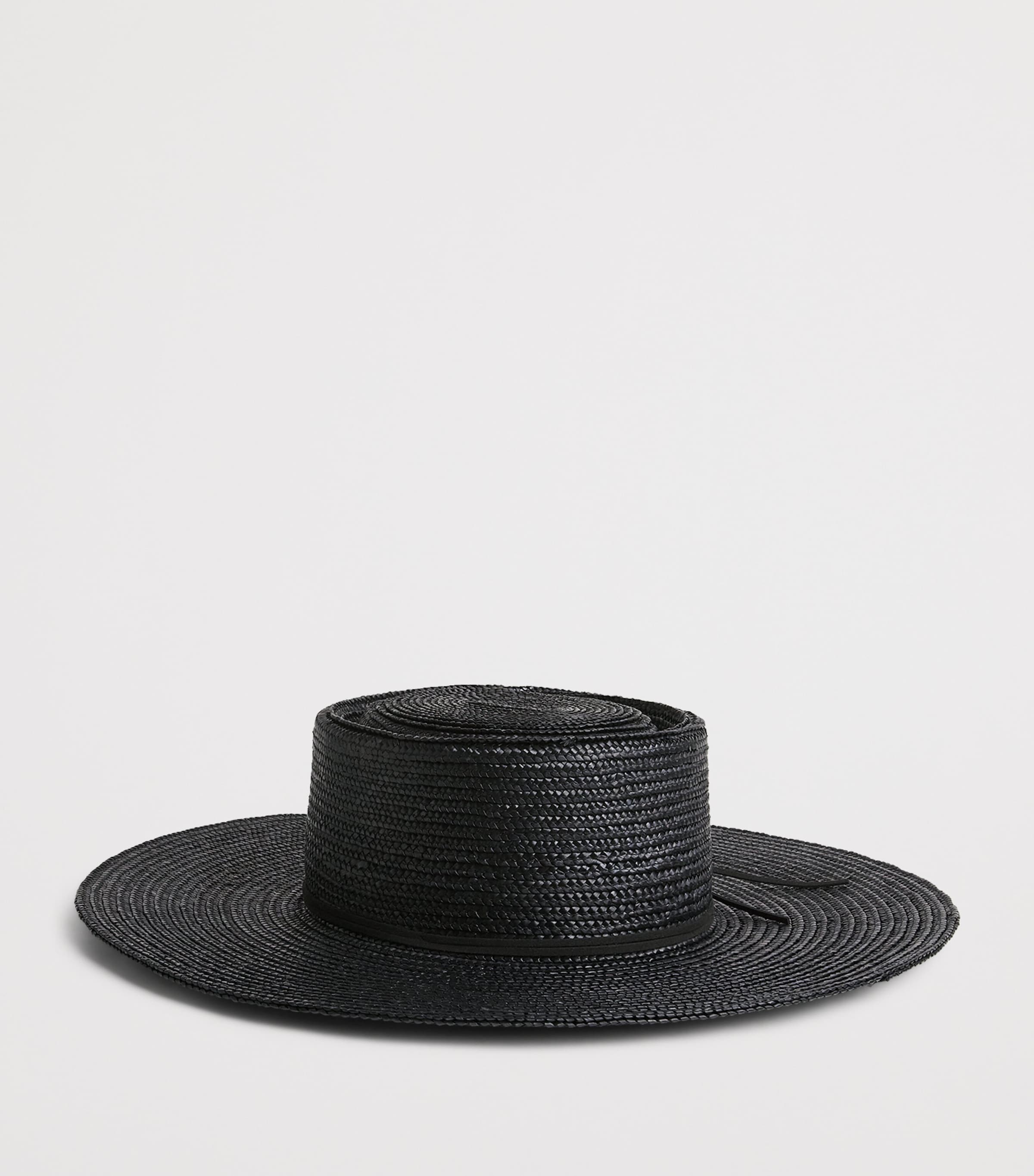 Eleventy Straw Woven Hat Nero Image 3