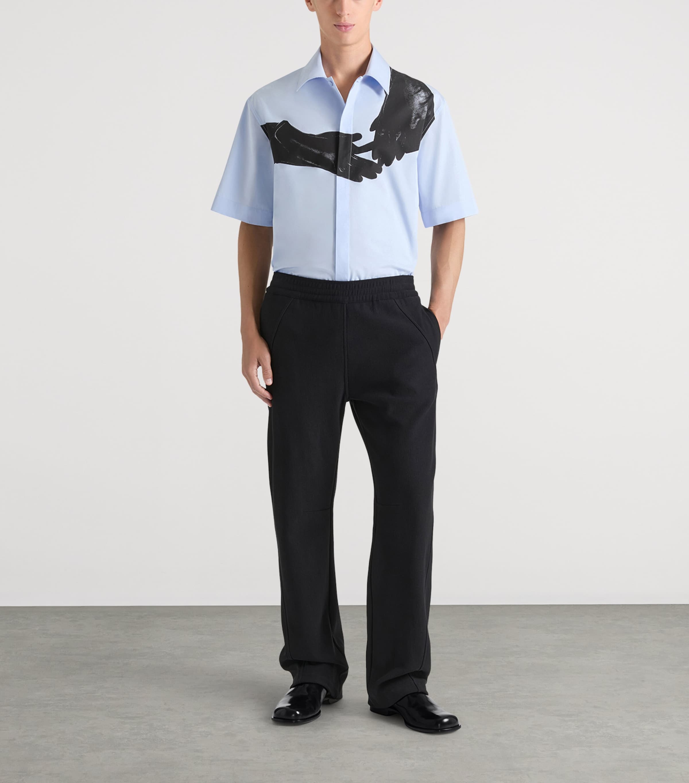 Cotton Surreal Shirt BABY BLUE Image 2