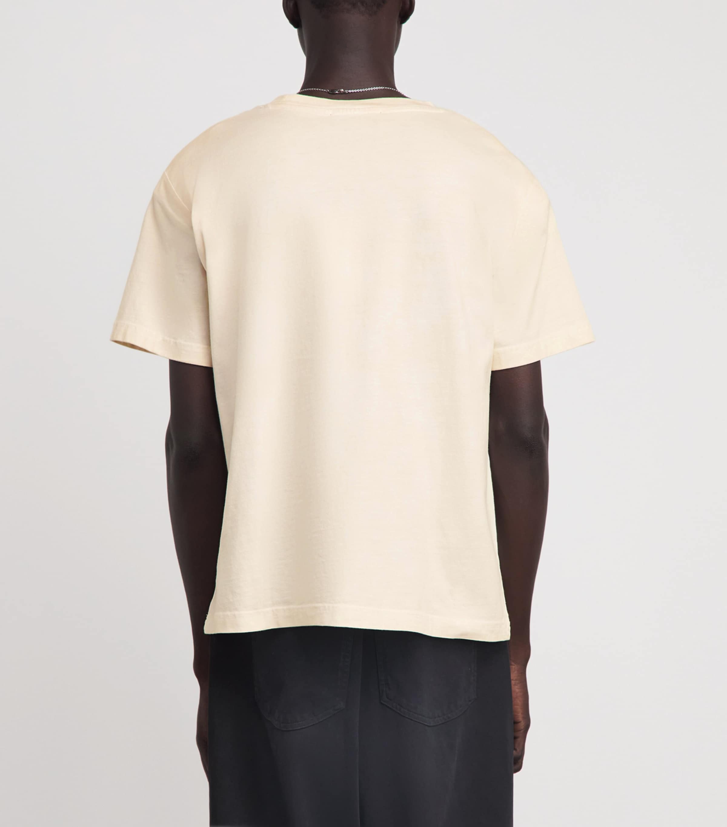 424 Mens Cotton I Love 424 T-Shirt Salt Wht Image 5