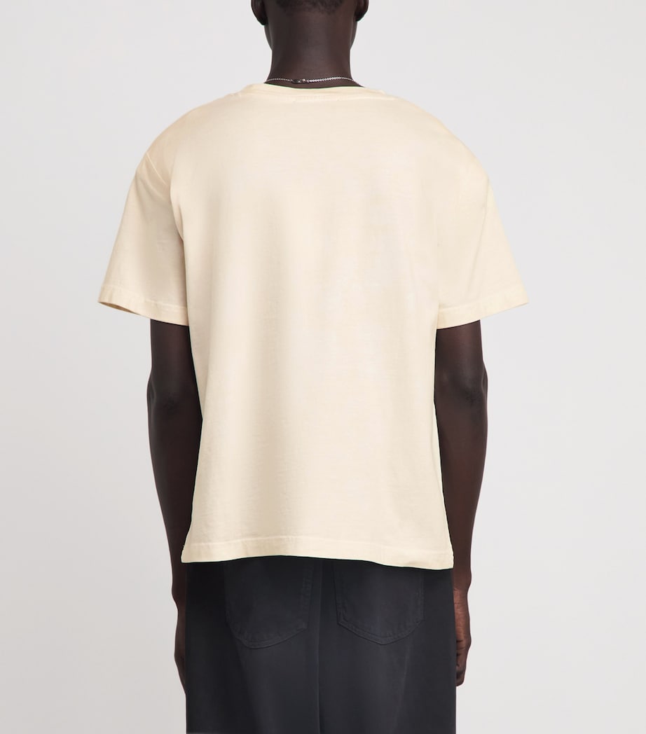 424 Mens Cotton I Love 424 T-Shirt Salt Wht Image 5
