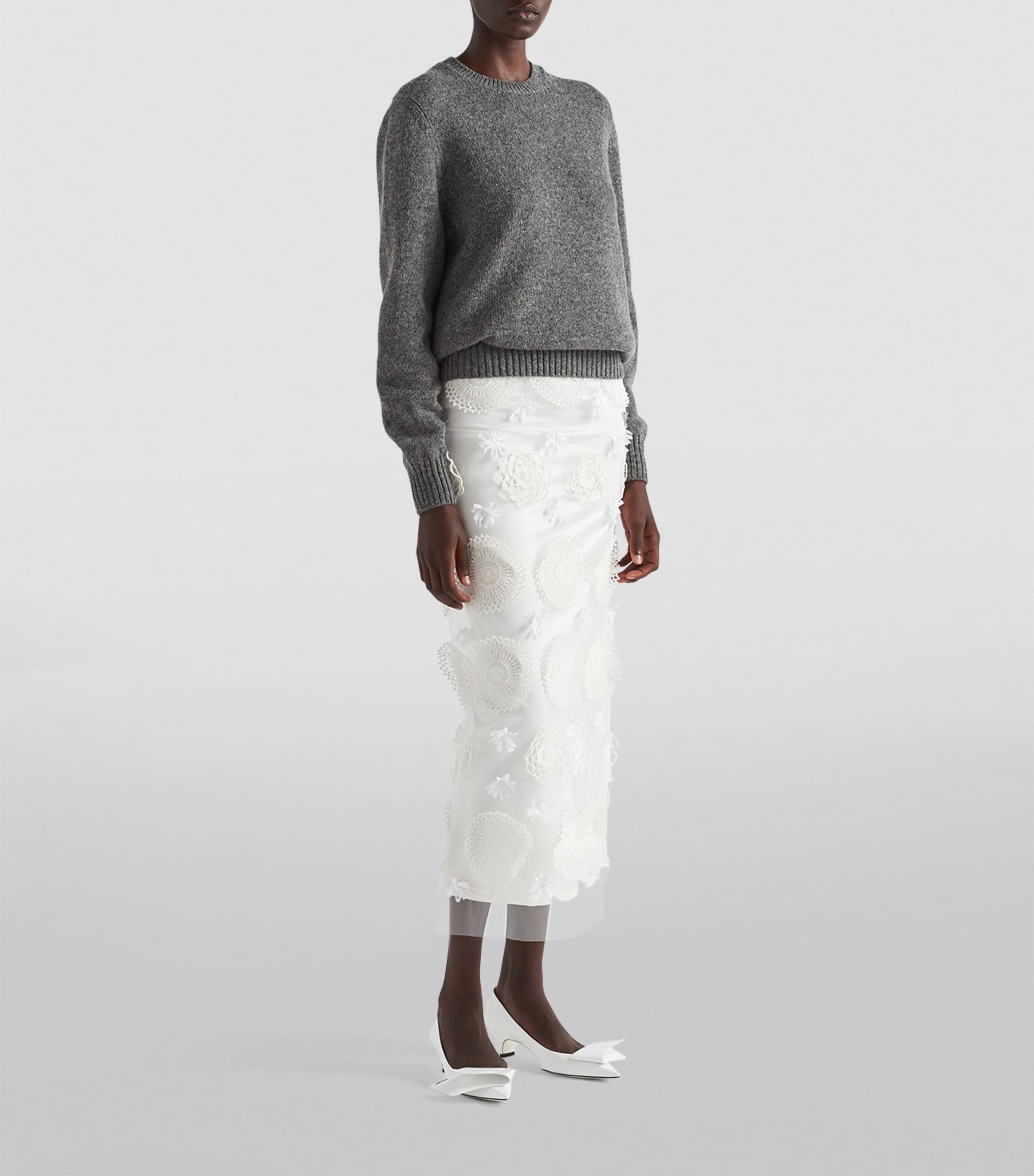 Wool-Cashmere Sweater F0031 Image 2