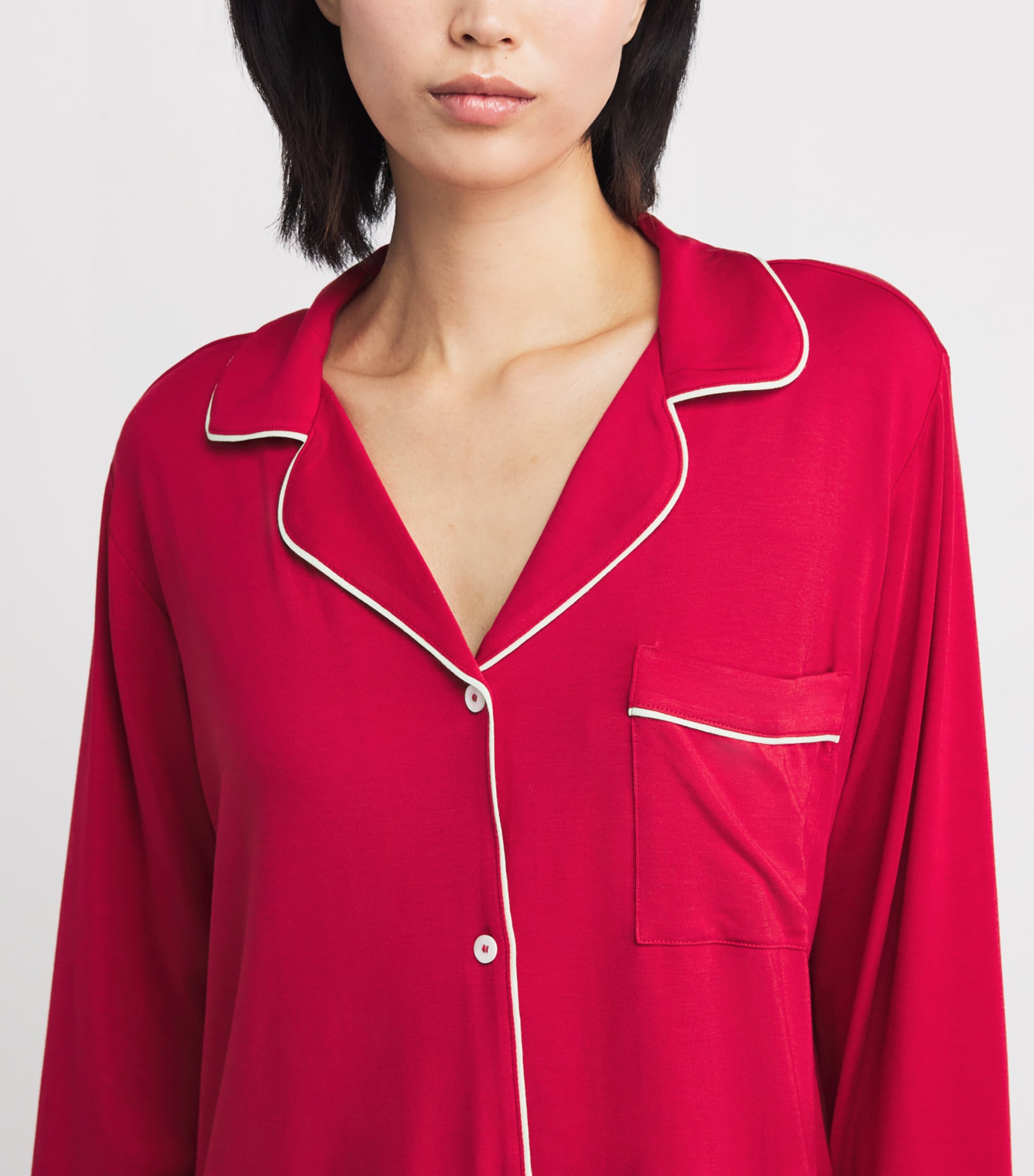 Gisele Pyjama Set HOLLY RED/IVORY Image 4