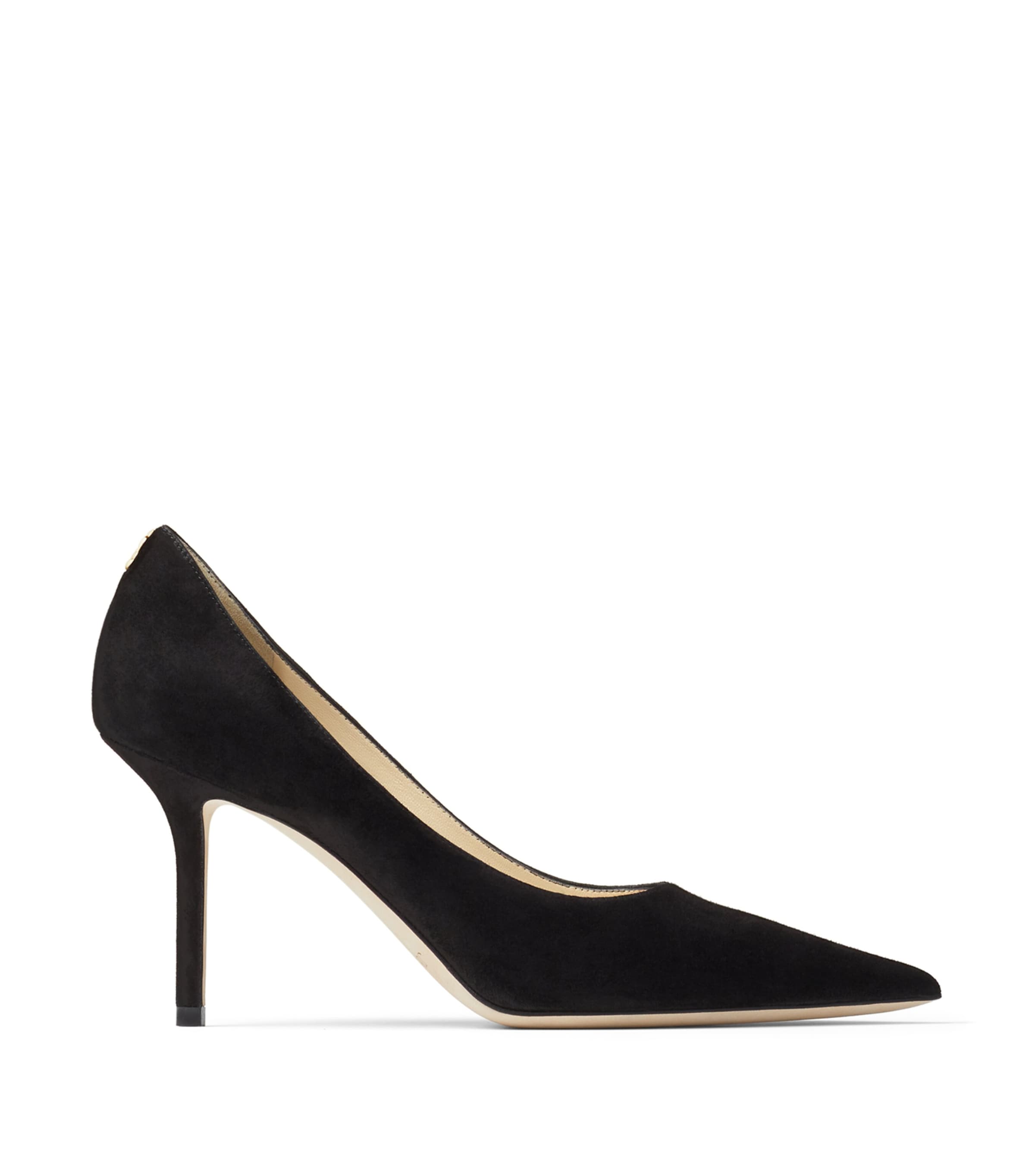 Shop Jimmy Choo Love 85 Suede Pumps In Black