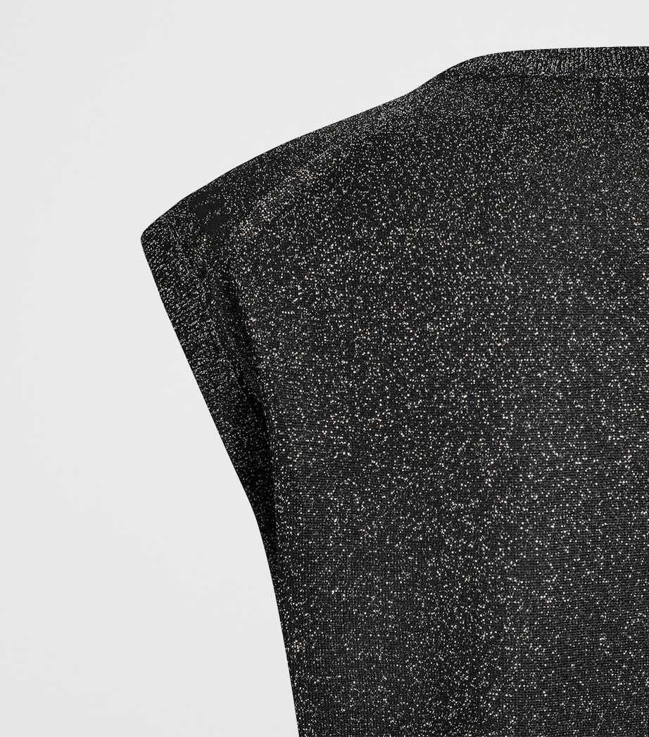 Metallic-Trim Tank Top S8001-FANT Image 4