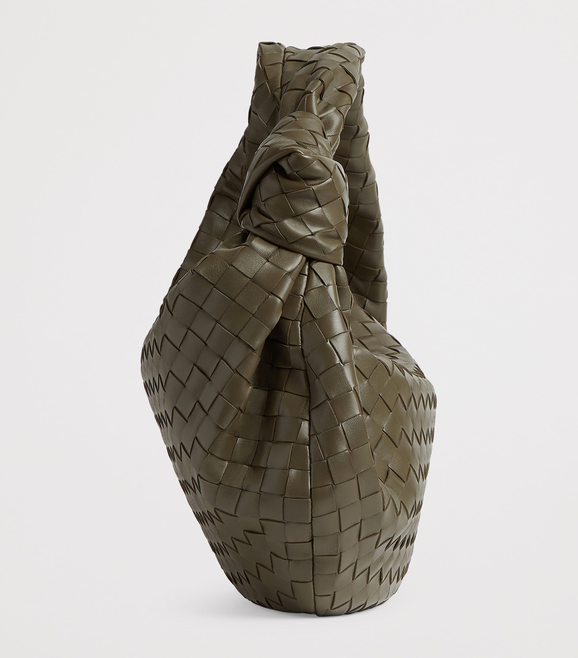 Bottega Veneta Leather Jodie Top-Handle Bag | Harrods US