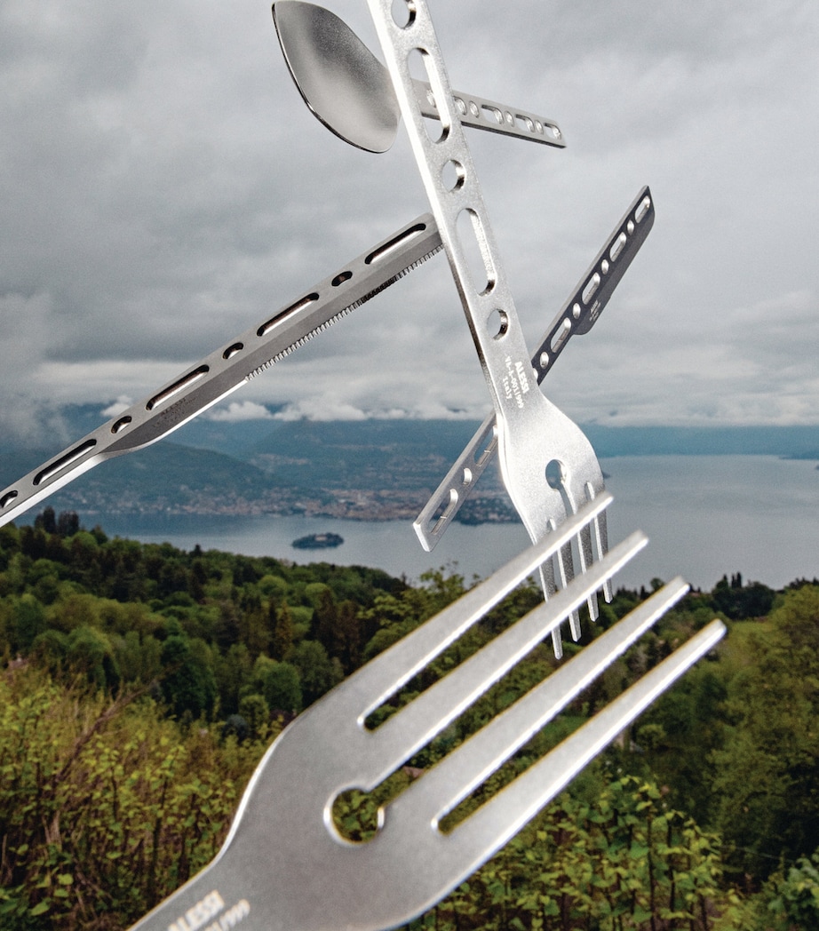 x Virgil Abloh Occasional Object Stainless Steel Cutlery Set SILVER Image 8