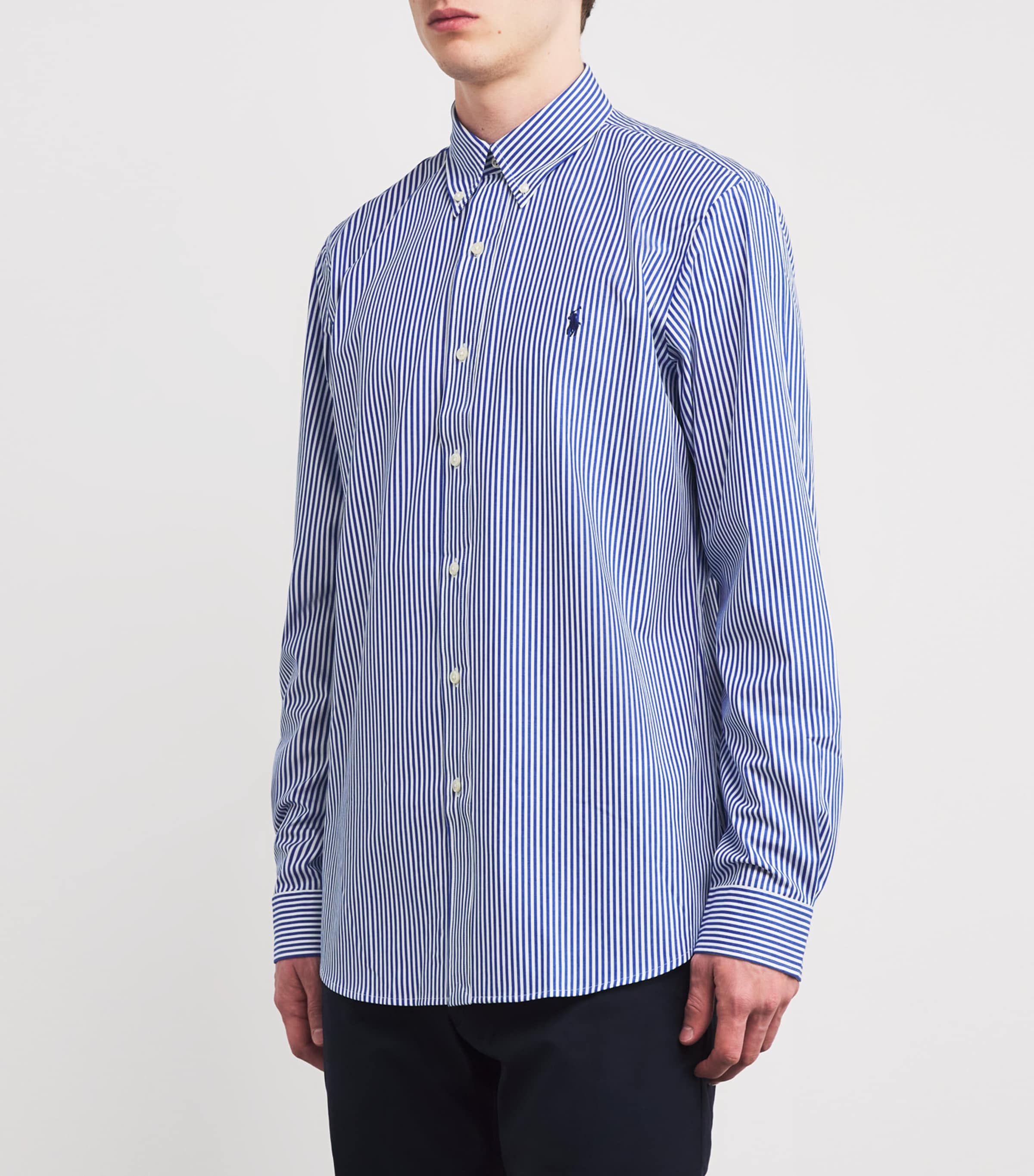 Striped Custom Fit Shirt BLUE/WHITE BENGAL ST Image 3