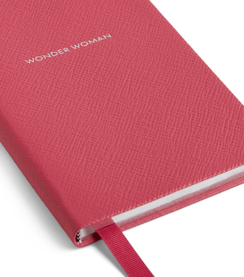 Panama Leather Chelsea Wonder Woman Notebook RASPBERRY Image 2