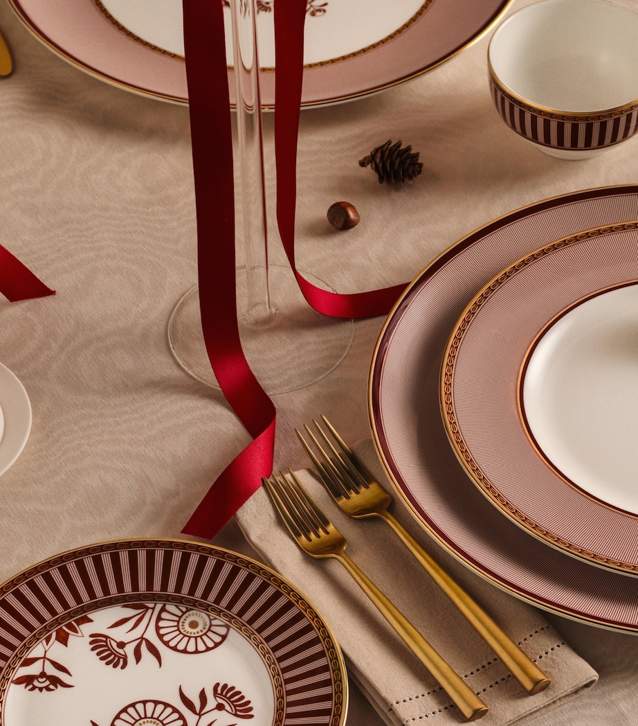 Bone China Red Splendour Plate (20cm) RED Image 7