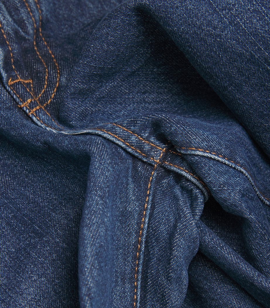 Twisted Bonnie Barrel-Leg Jeans U71BM Image 5