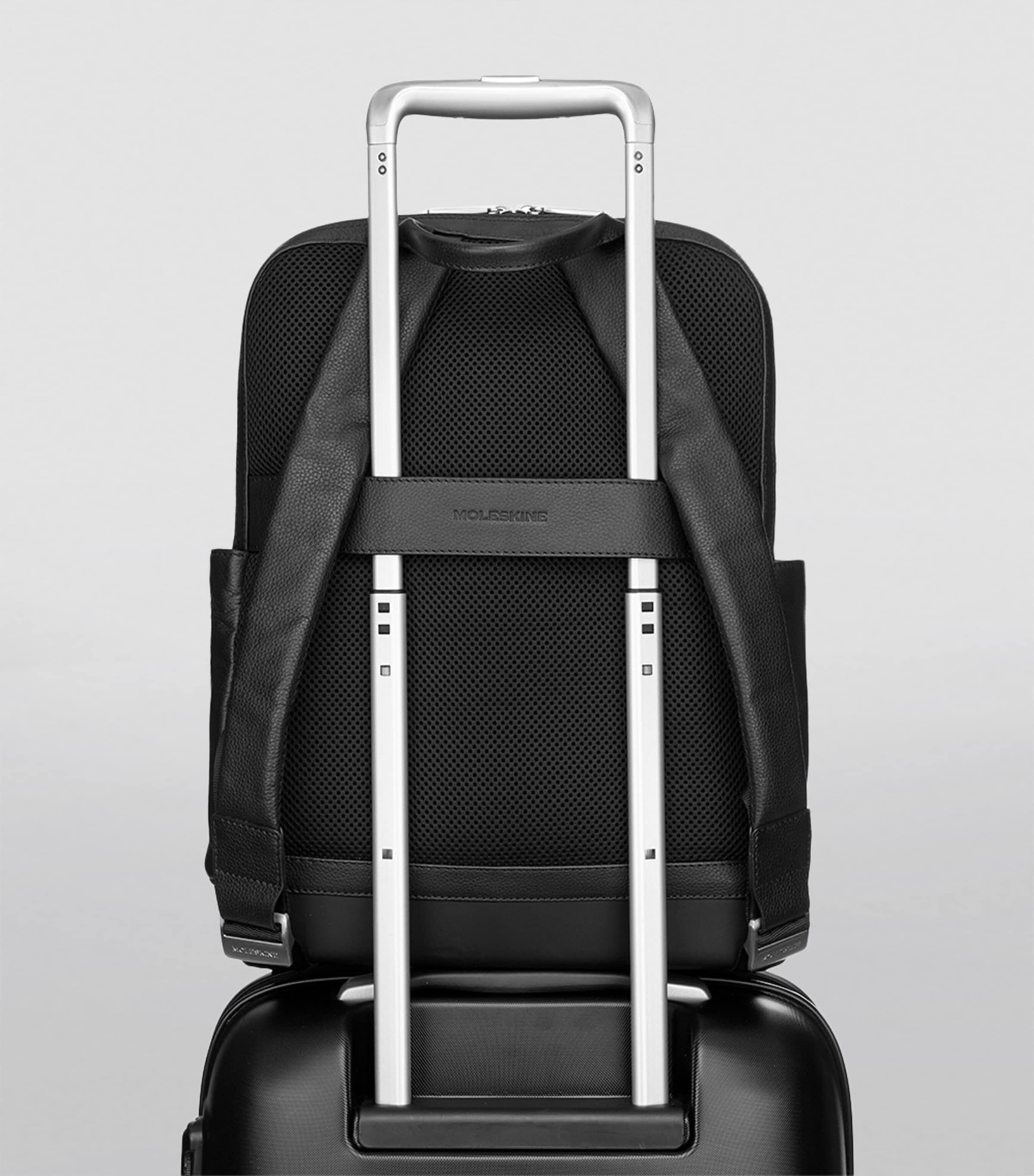 Leather PRO Backpack BLACK Image 4