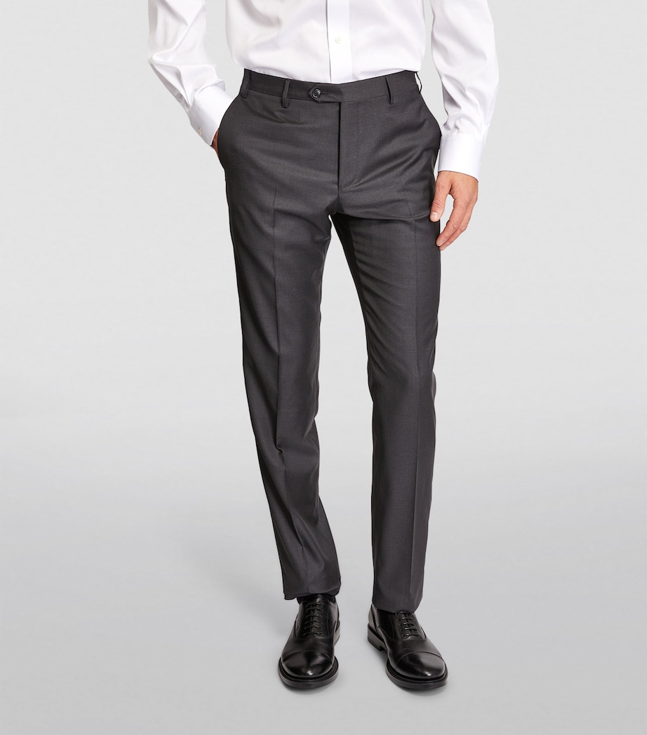 Virgin Wool 2-Piece Suit GREY Image 6