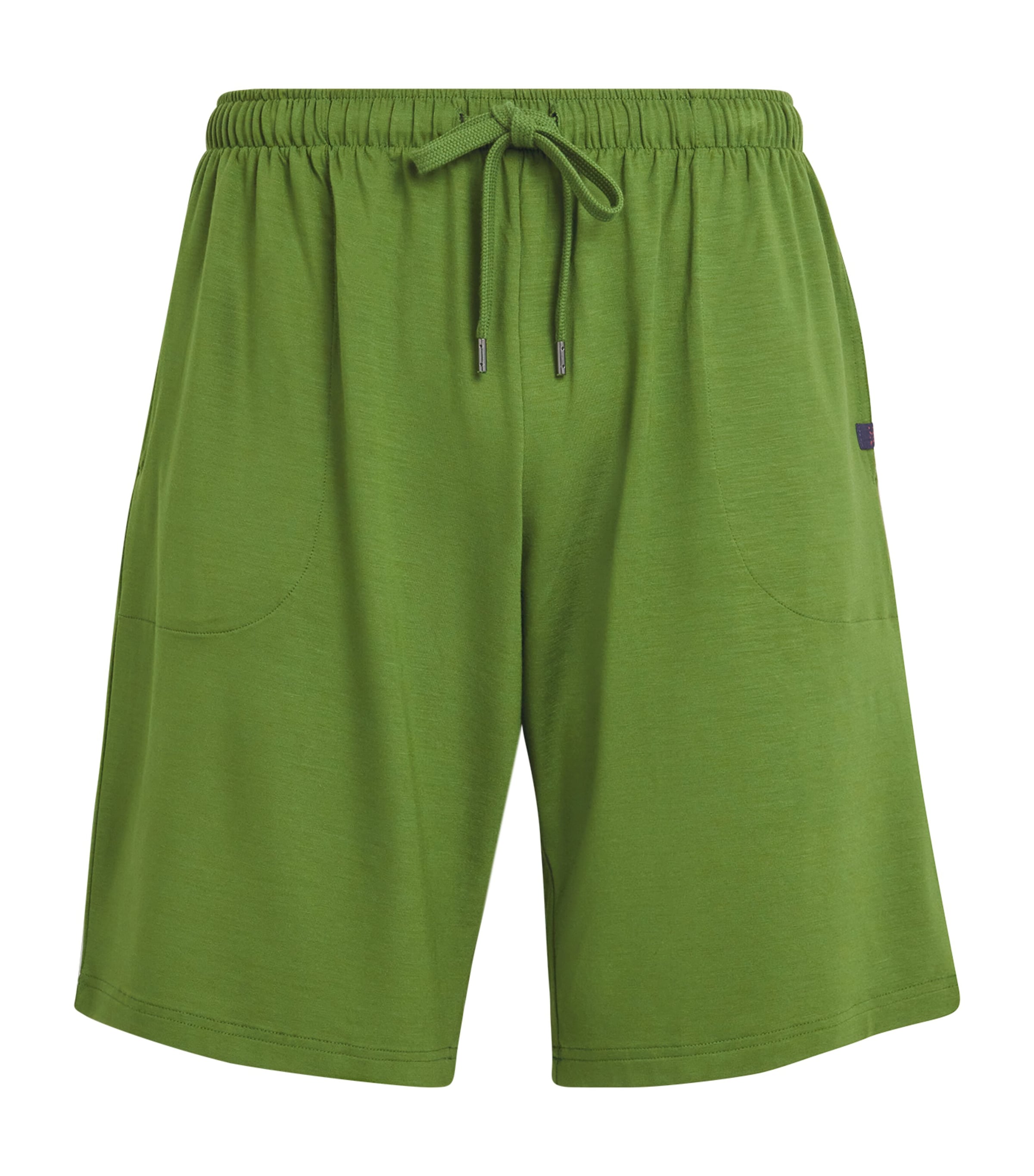 Derek Rose Basel Lounge Shorts In Green