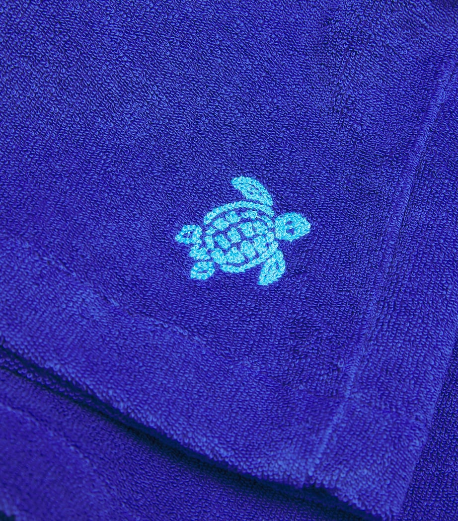 Cotton Towelling Embroidered Shorts (2-14 Years) 613 MARRAKECH Image 3