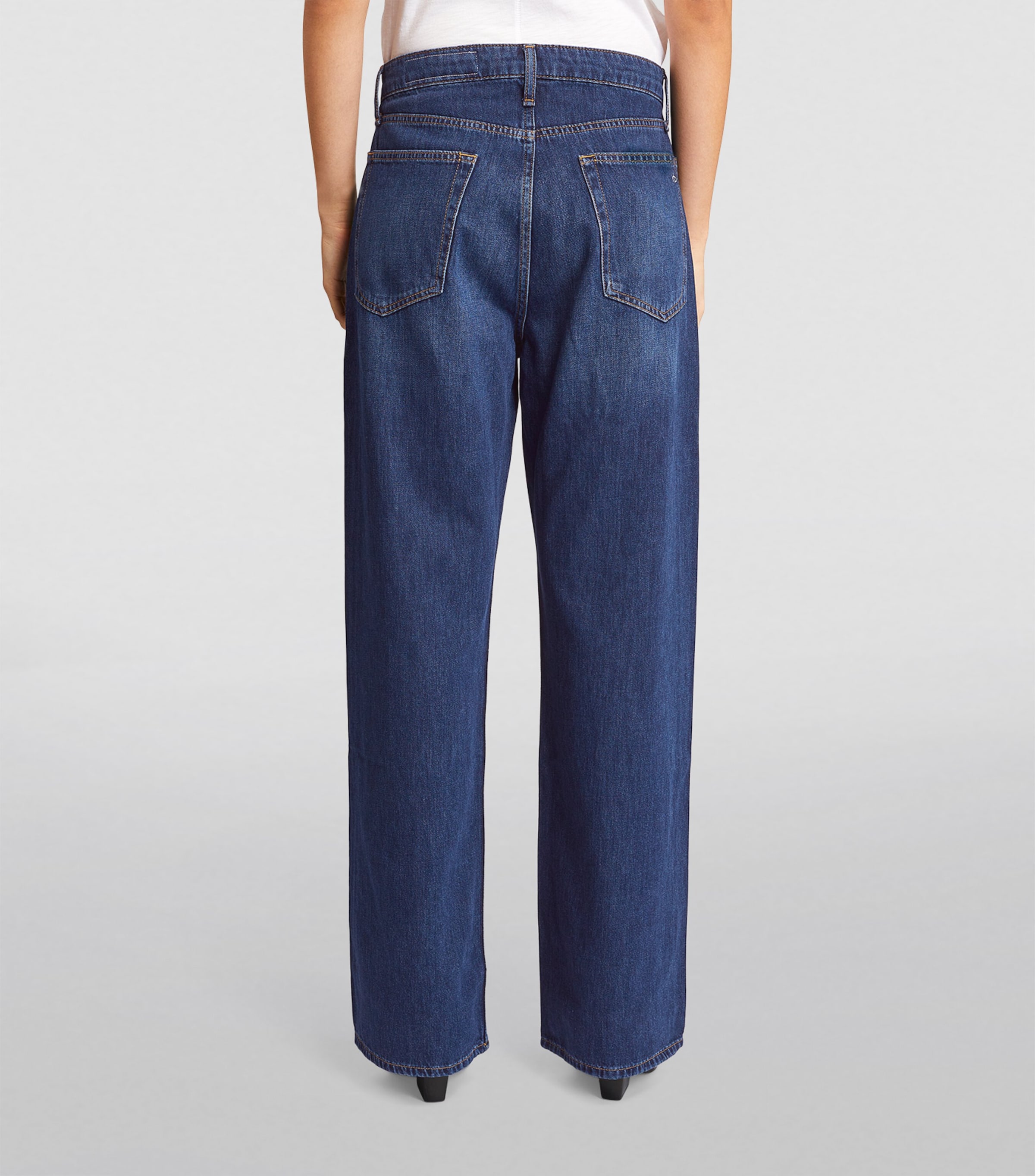 Logan Mid-Rise Wide-Leg Jeans ANNALISE Image 4