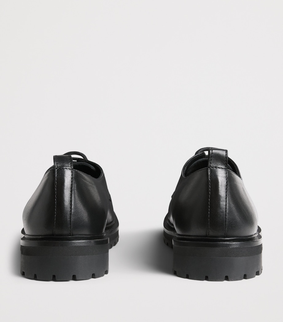 Studio Nicholson Leather Jackson Derby Shoes Black Image 5