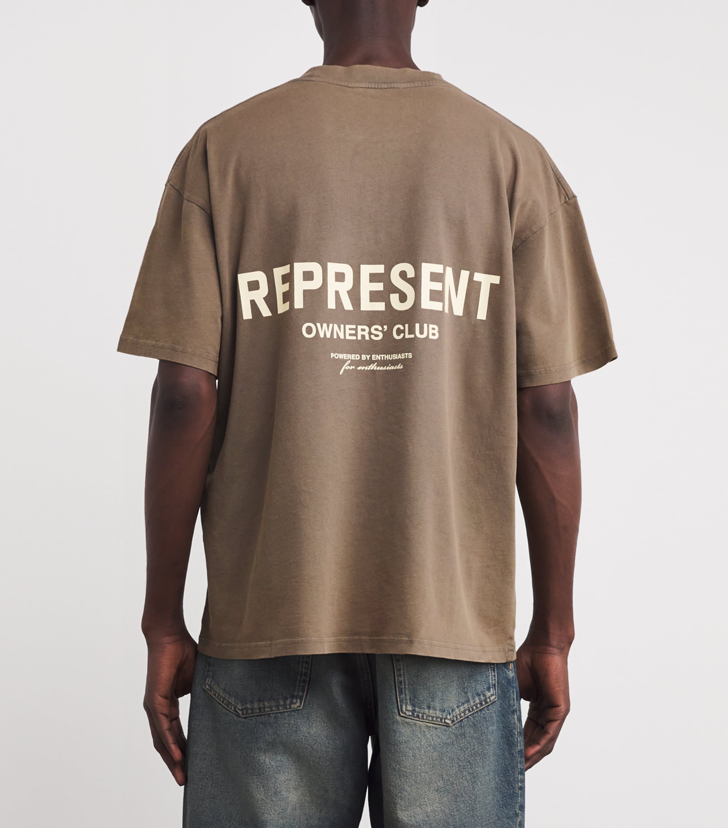 Cotton Owners Club T-Shirt ALMOND Image 4