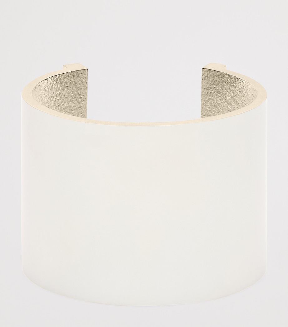 TOM FORD Matte Lacquered Brass Fera Cuff Wav Image 3