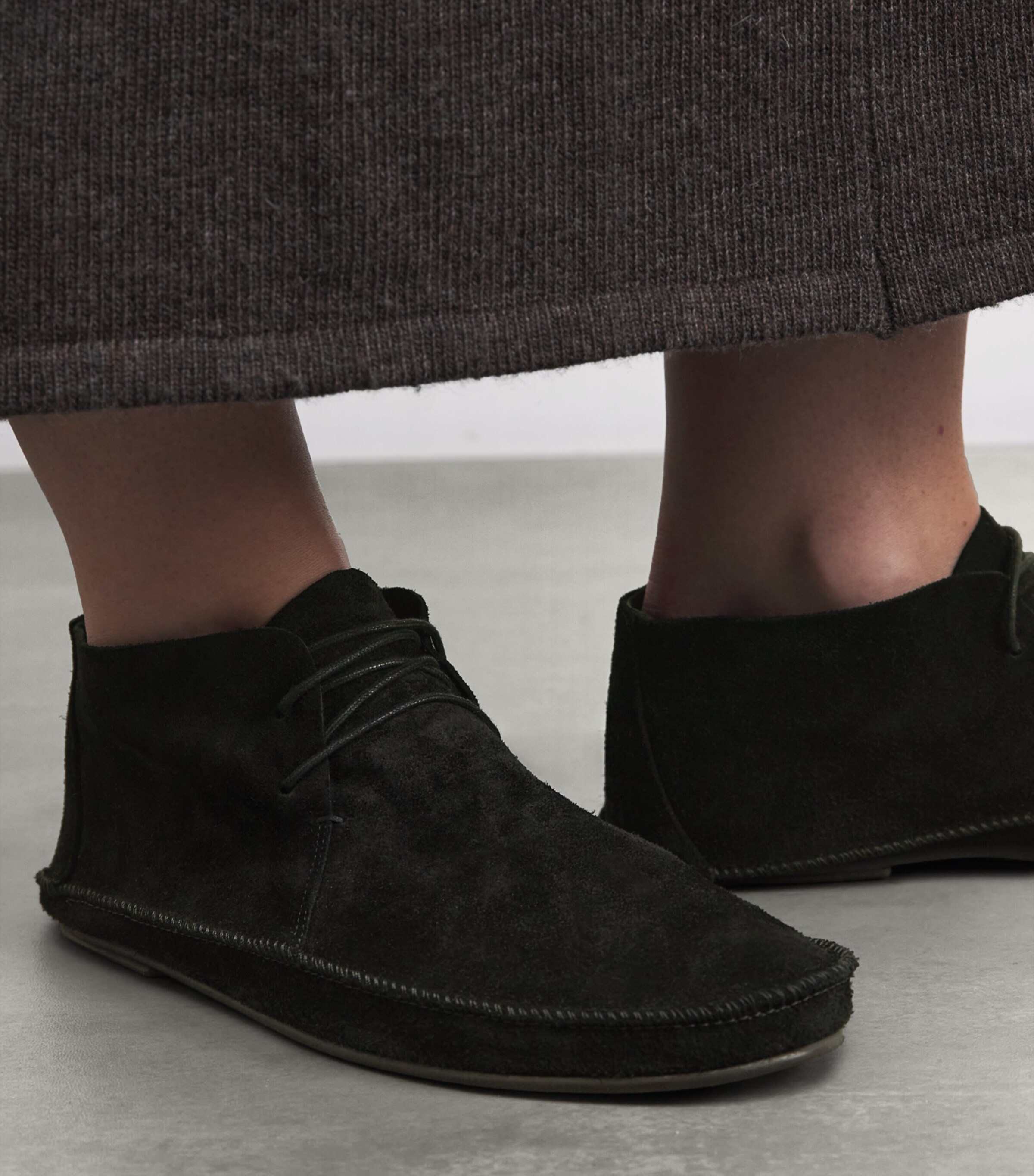 The Row Black Tyler Lace-Up Boots | Harrods US