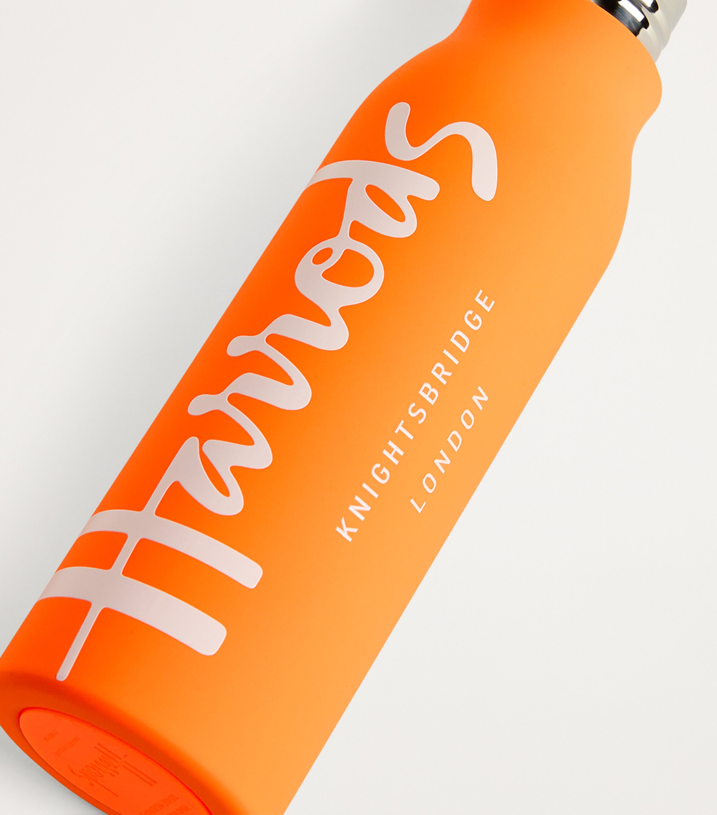Harrods Logo Water Bottle Orange Image 4