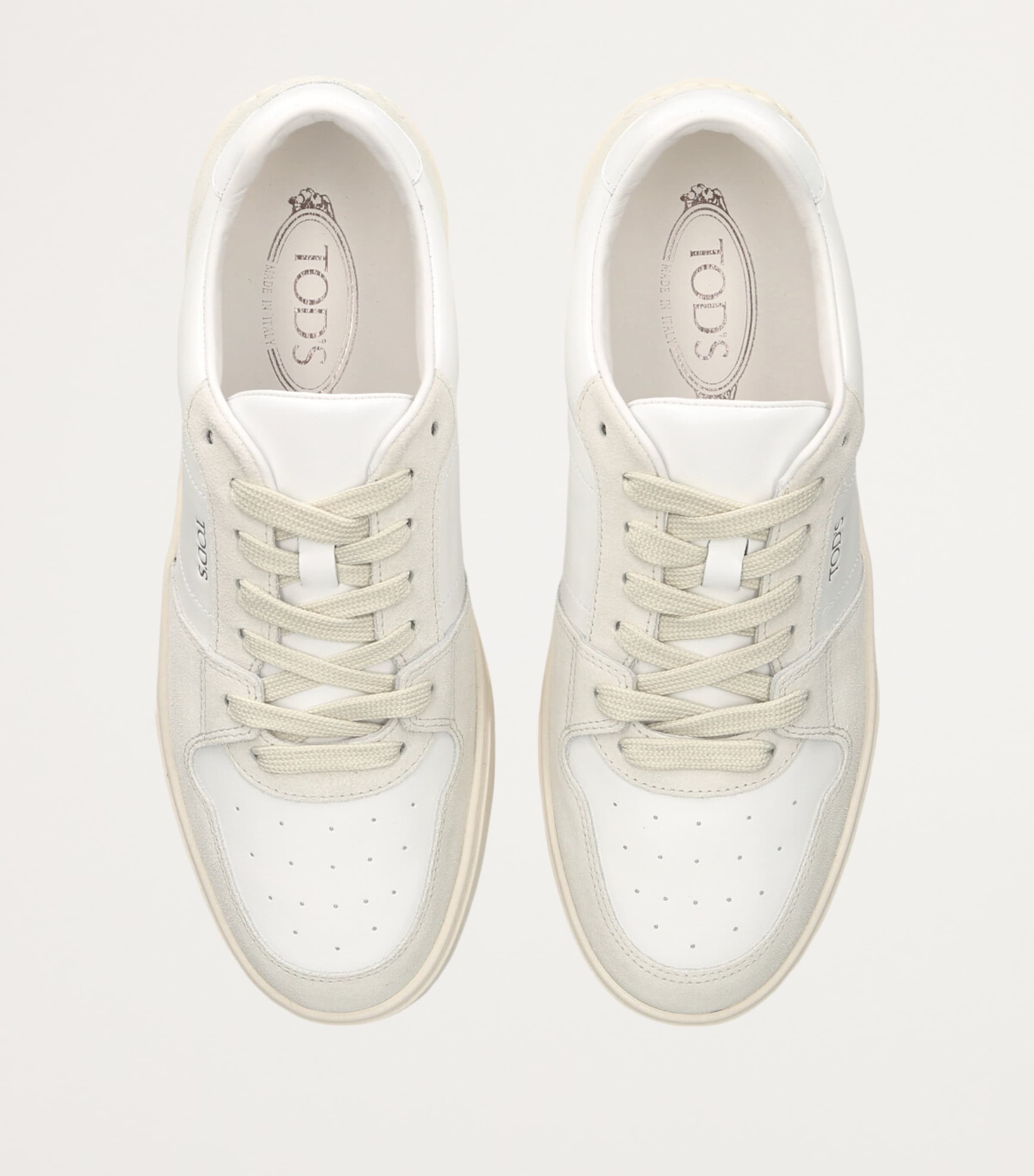 Allacciata Cassetta Sneakers WHITE Image 4