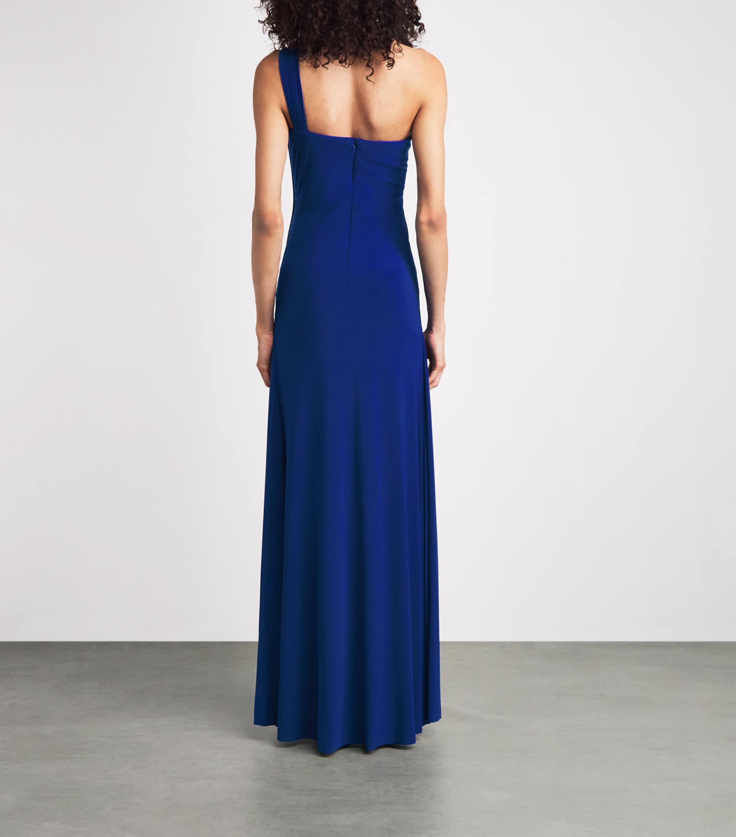 Gaurav Gupta Womens Intertwine Sculpt Aether Gown Ultramarine Blue Image 4