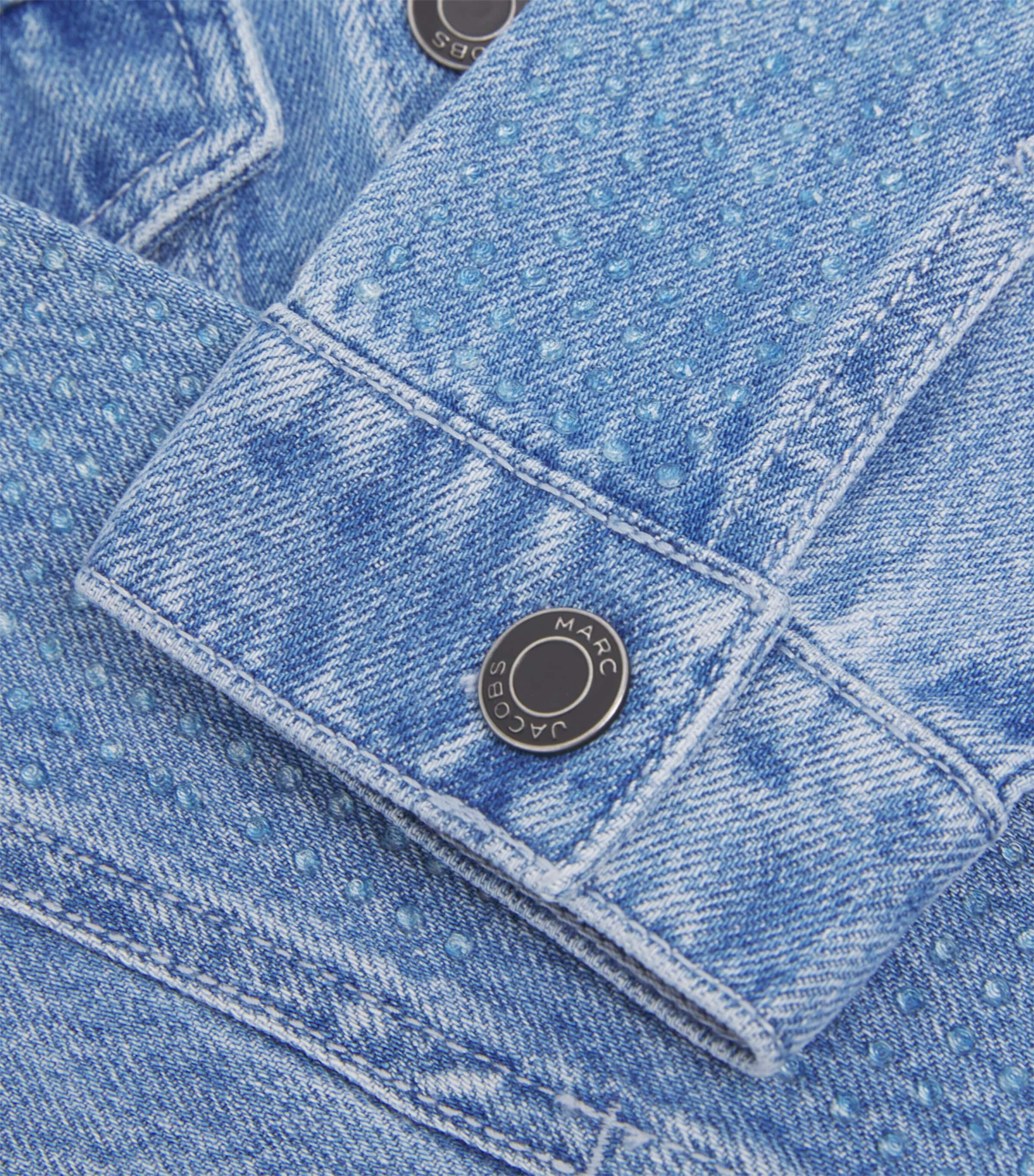 Marc Jacobs Kids Crystal-Embellished Denim Jacket (4-12+