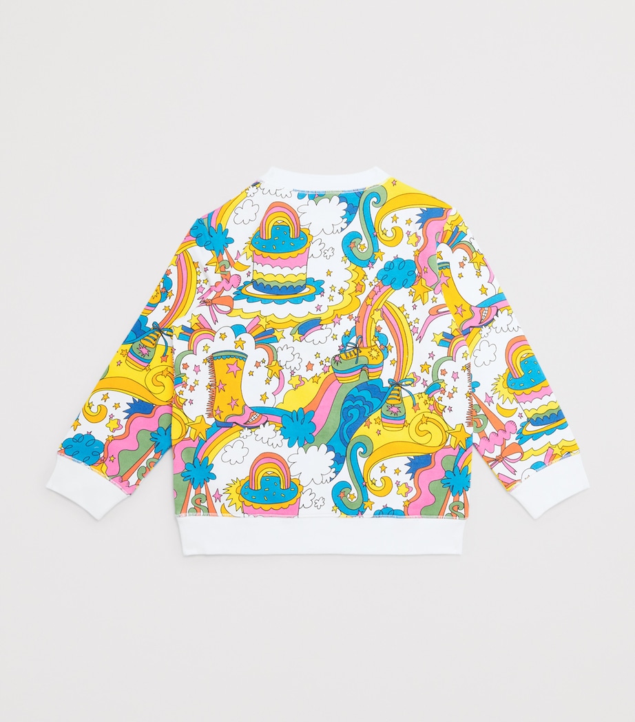 Organic Cotton Stellabrate Sweatshirt (3-14+ Years) 103MCAVORIO/MULTI Image 2