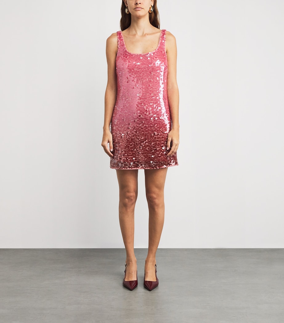 Sequinned Alayna Mini Dress SORBET SEQUIN Image 3