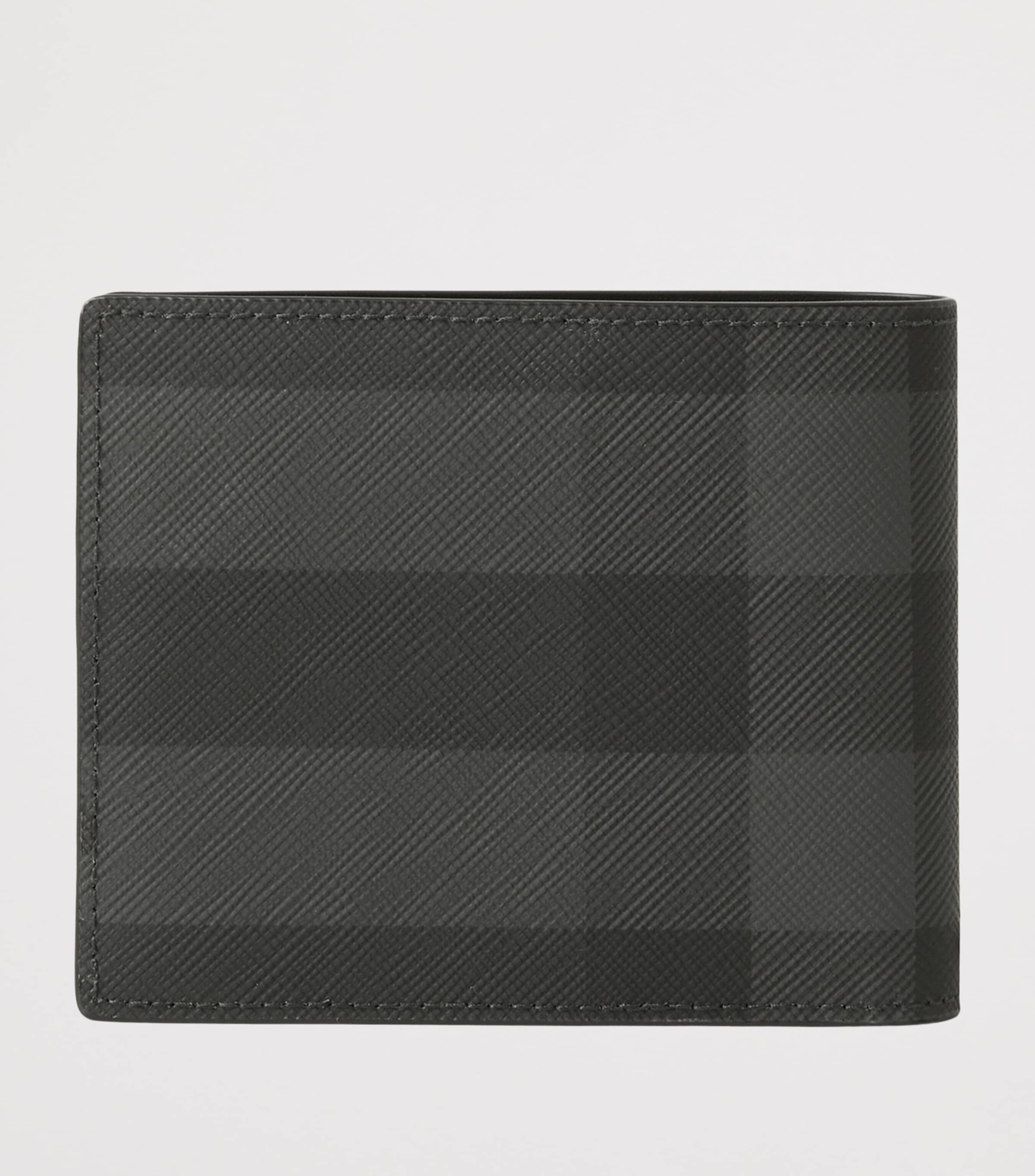 Slim Check Bifold Wallet CHARCOAL Image 2