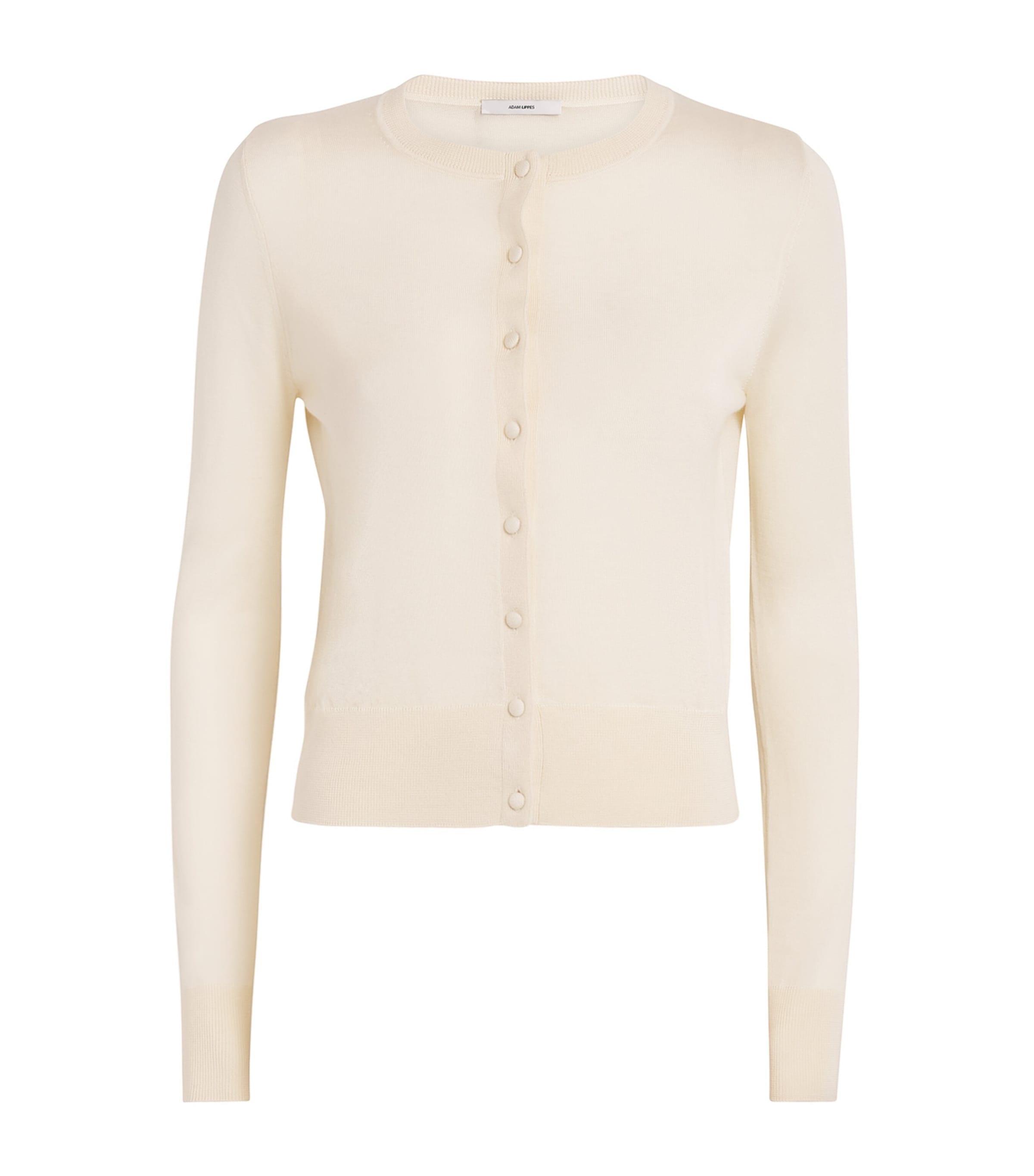 Adam Lippes Cashmere-silk Cardigan In Neutral