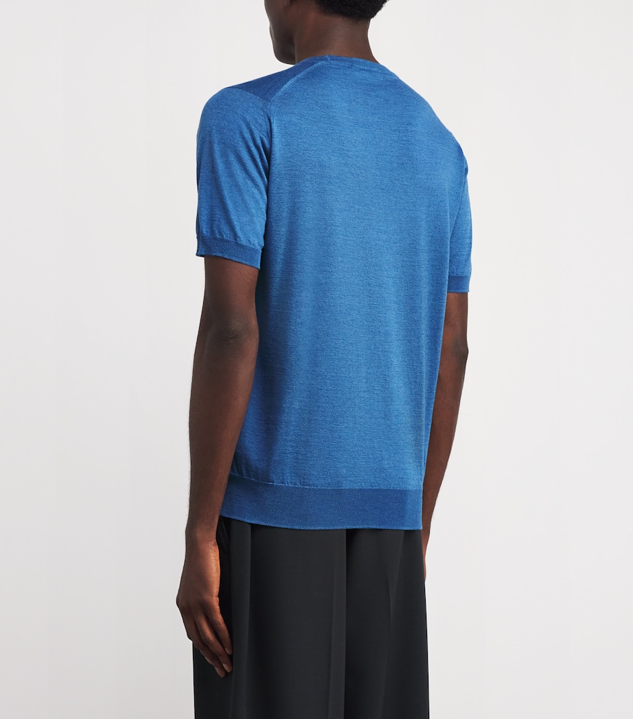 Merino Wool T-Shirt OCEAN Image 4