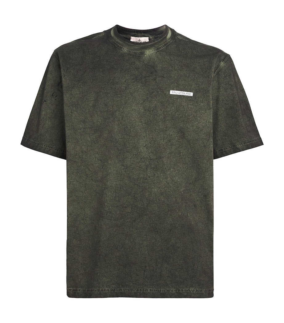 Cotton Faded Logo T-Shirt V0059 Image 1