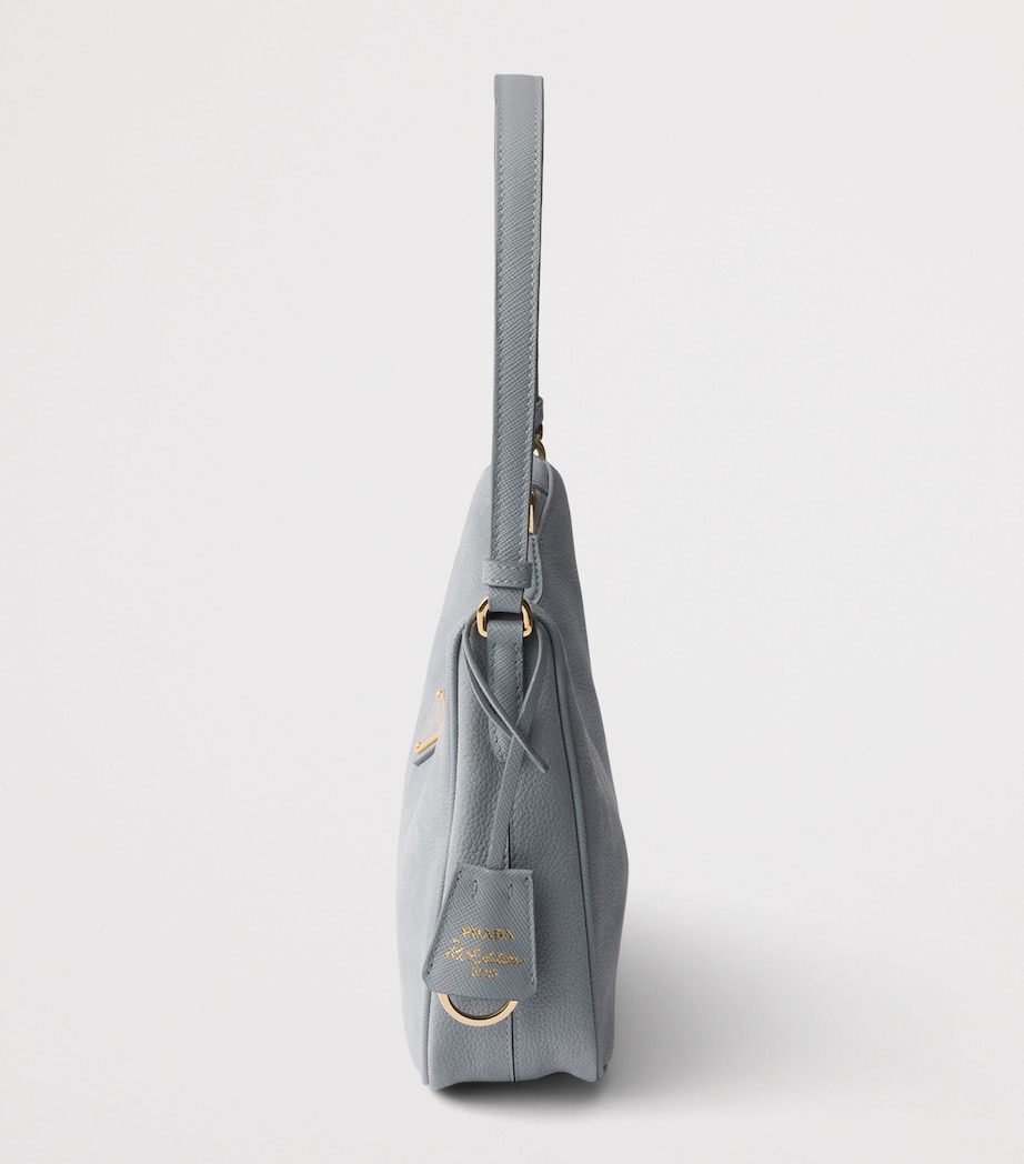 Prada Leather Re-Edition 2005 Shoulder Bag Light Blue Image 5
