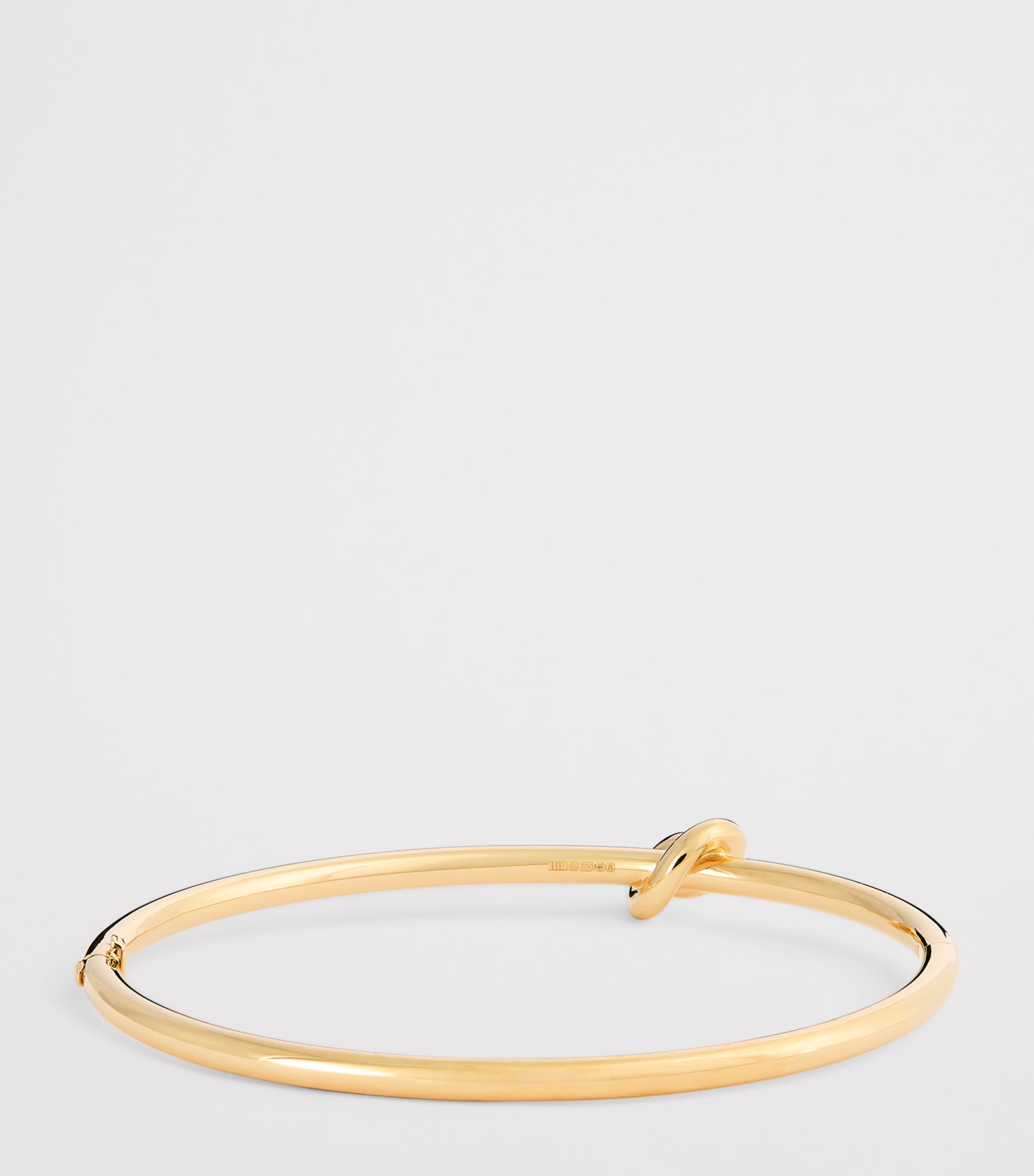 Yellow Gold Legacy Knot Bangle YELLOW GOLD Image 3