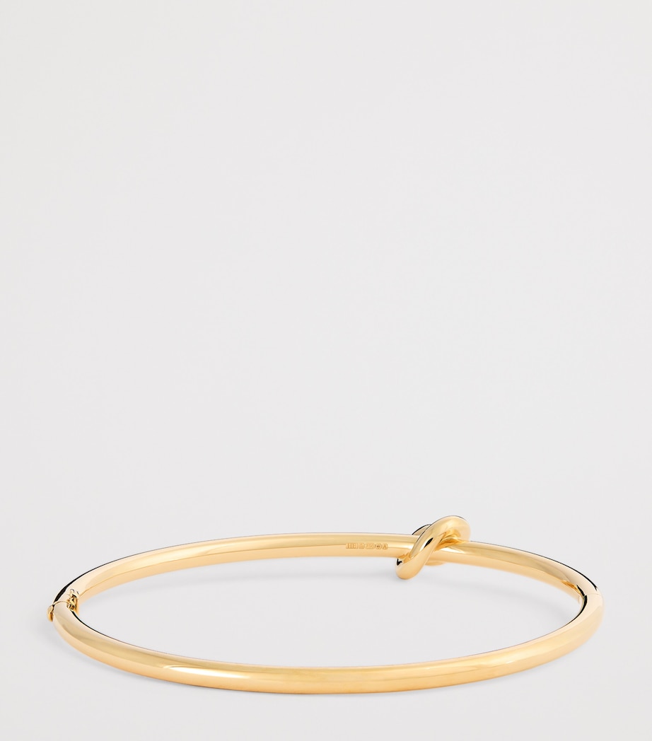Yellow Gold Legacy Knot Bangle YELLOW GOLD Image 3