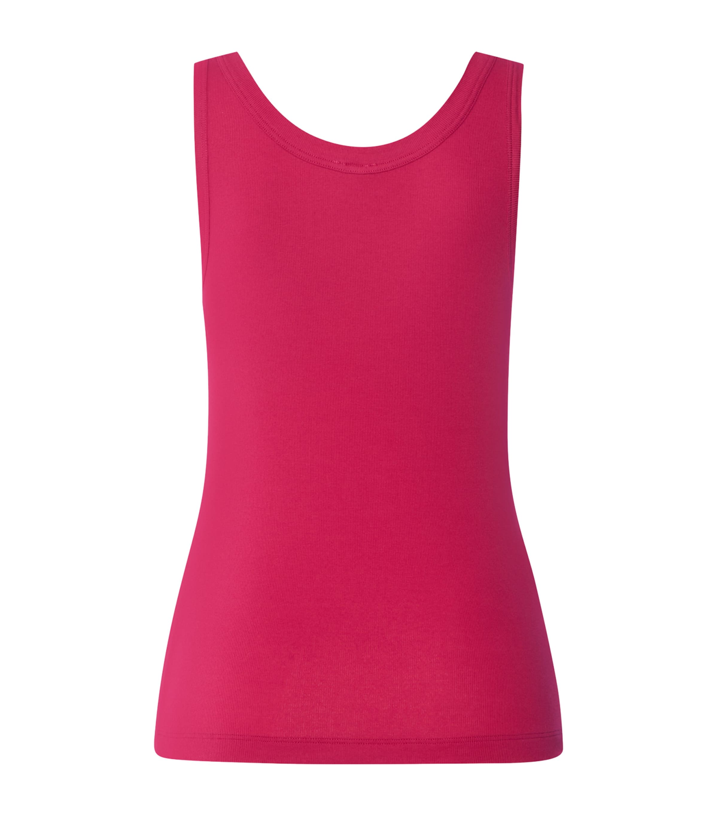 Cotton-Blend Tank Top LIGHT SANGRIA Image 5